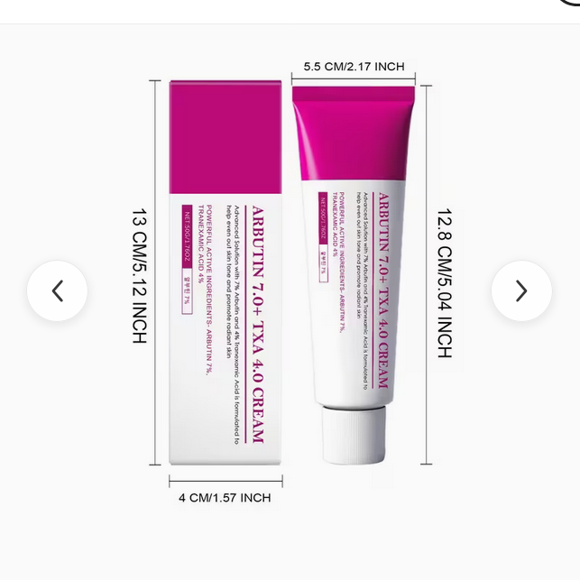Arbutin 7.0 + TXA 4.0  Face Cream