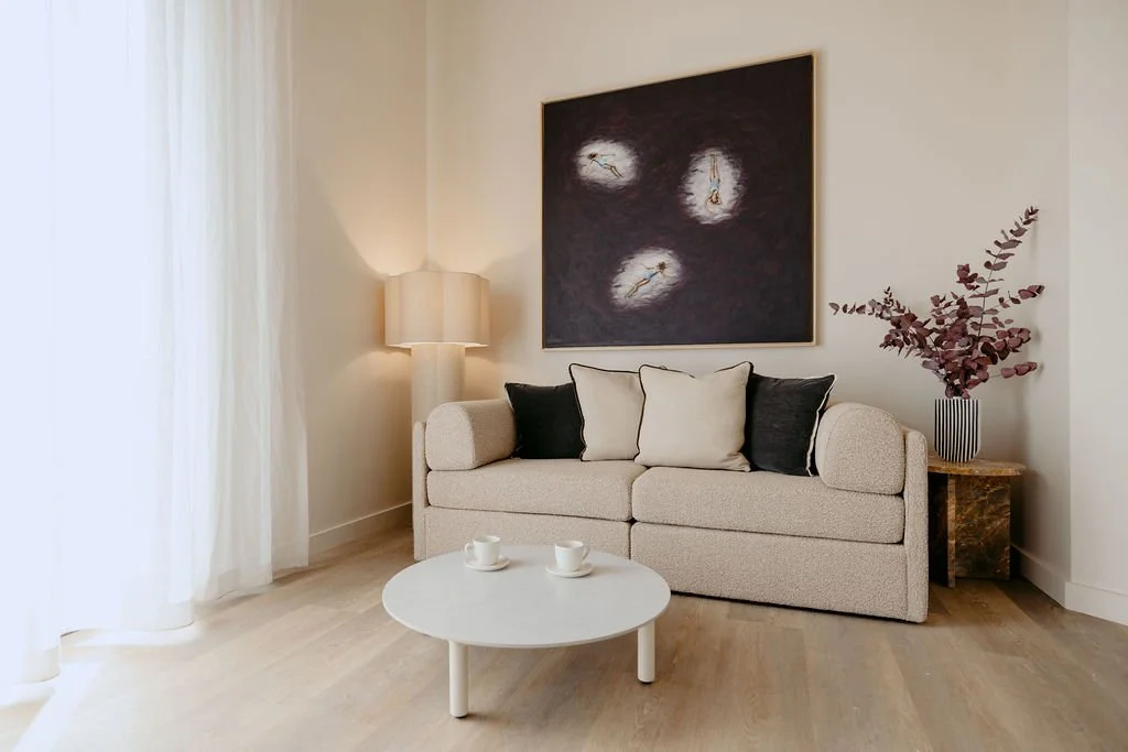 Elegant interiors and spacious finishes
