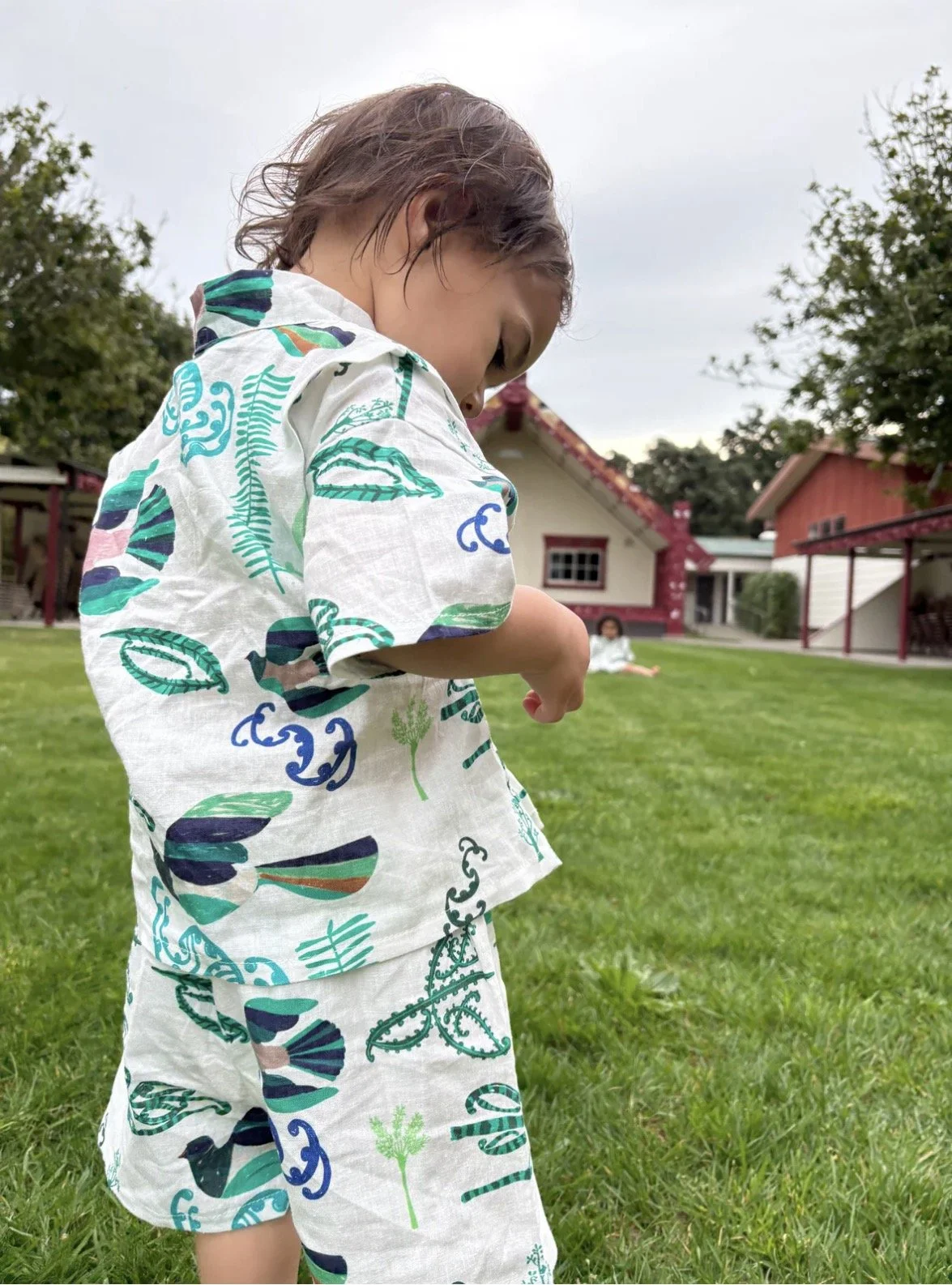 Kererū Jinbei Shirt