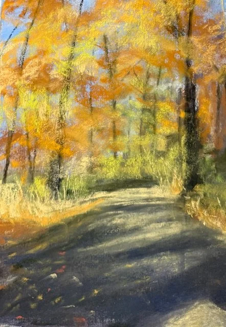 "NY State of Mind"  8x6 Pastel $450.