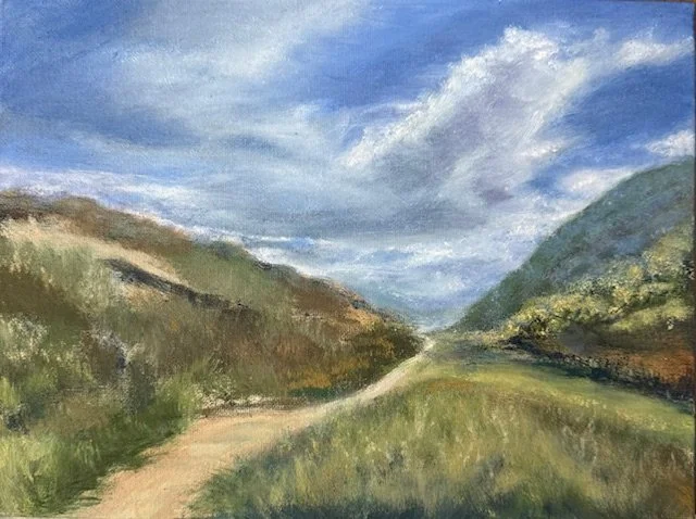 Aliso Canyon Trails 9x12 Oil. $650.