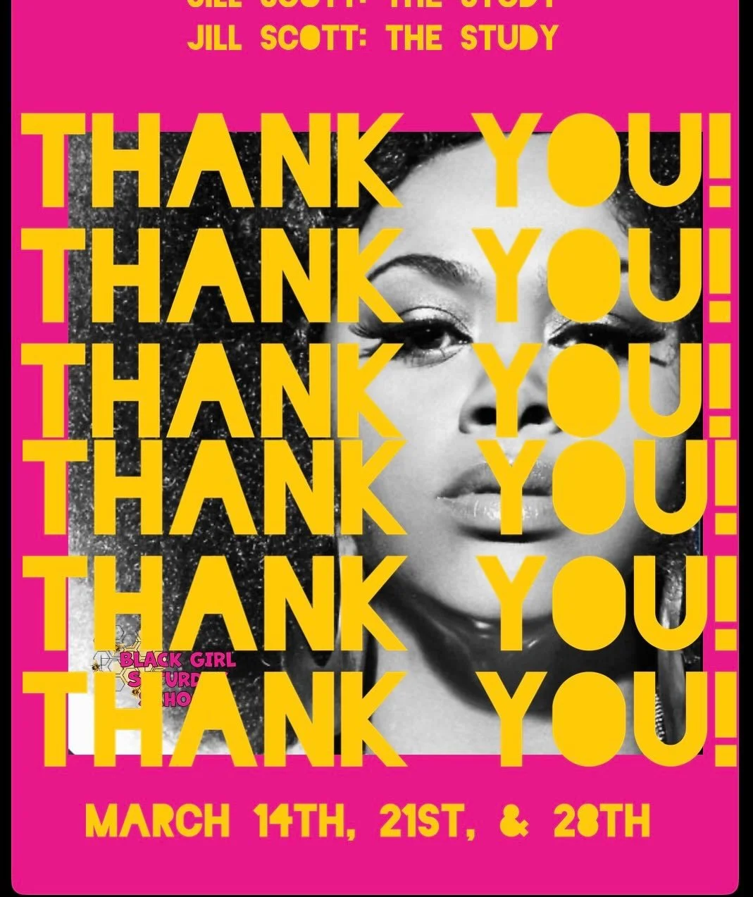 hen I tell you that Jill Scott: The Study was so, so good for the soul, the heart, and the mind, I mean that. We laughed, hard! We cried, beautifully! We journeyed back to our girlhood and young womanhood with brilliance ✨and grace 🫶🏽. 

The care t