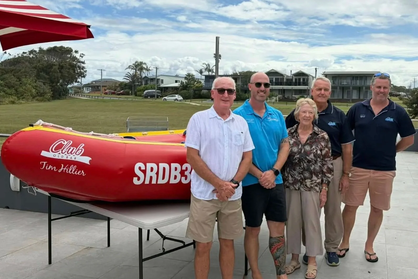 A New Inflatable Rescue Boat in Collaboration with Club Old Bar
