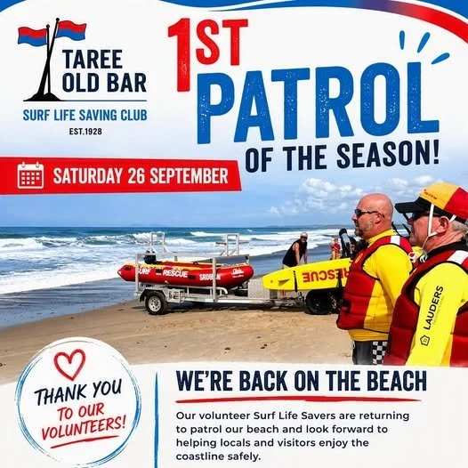 WE'RE BACK ON THE BEACH!