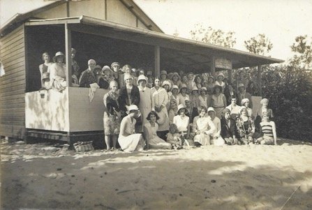 The Ladies of our first Taree Old Bar Ladies Surf Club