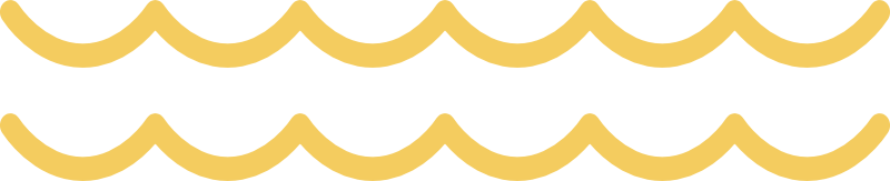 Yellow waves repeating pattern