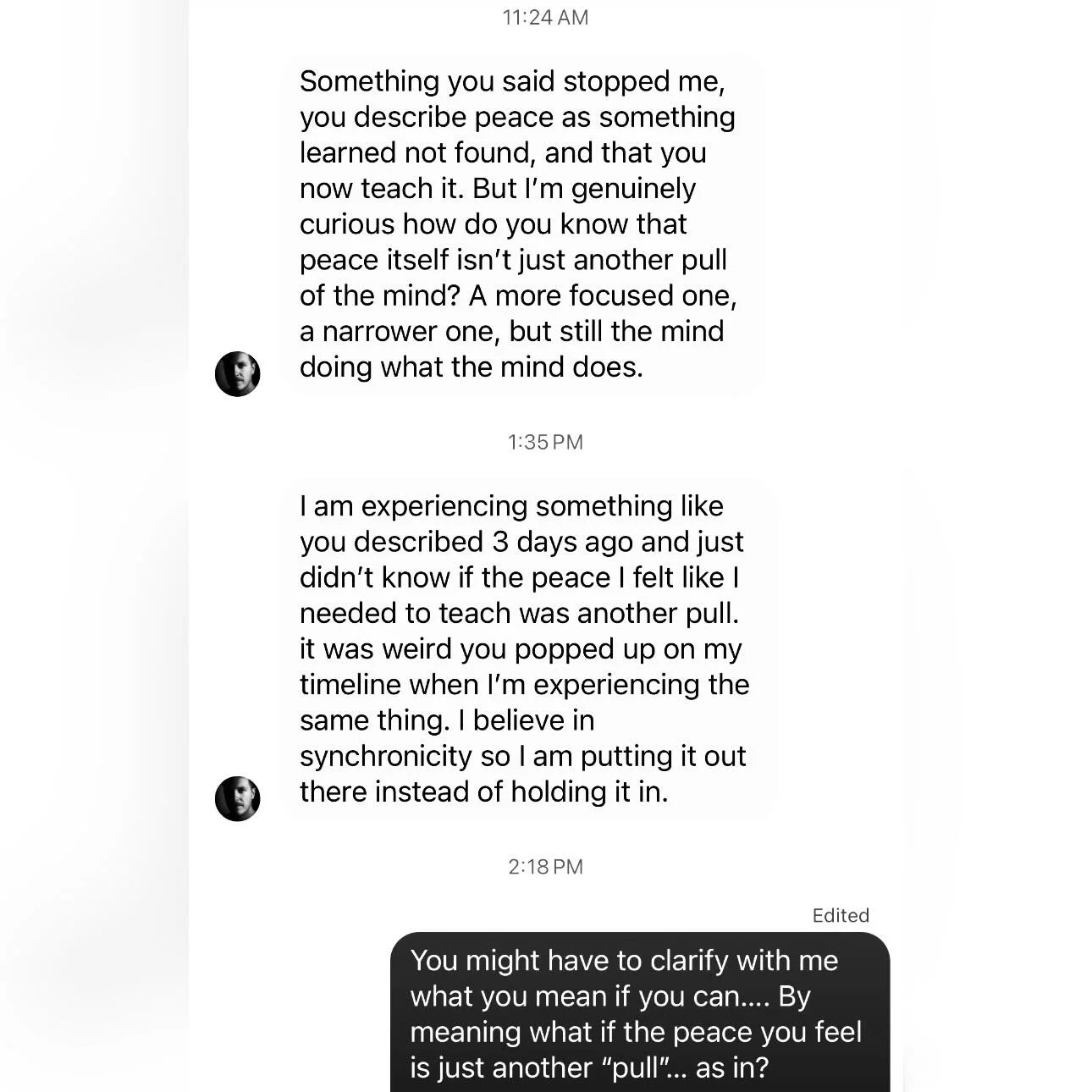 I get questions manyyyy questions in my DMs everyday. And I never mind them. Zach graciously gave me his permission to share our conversation in case it clarified things for others&hellip; maybe it could shine a little light on your thought stream to