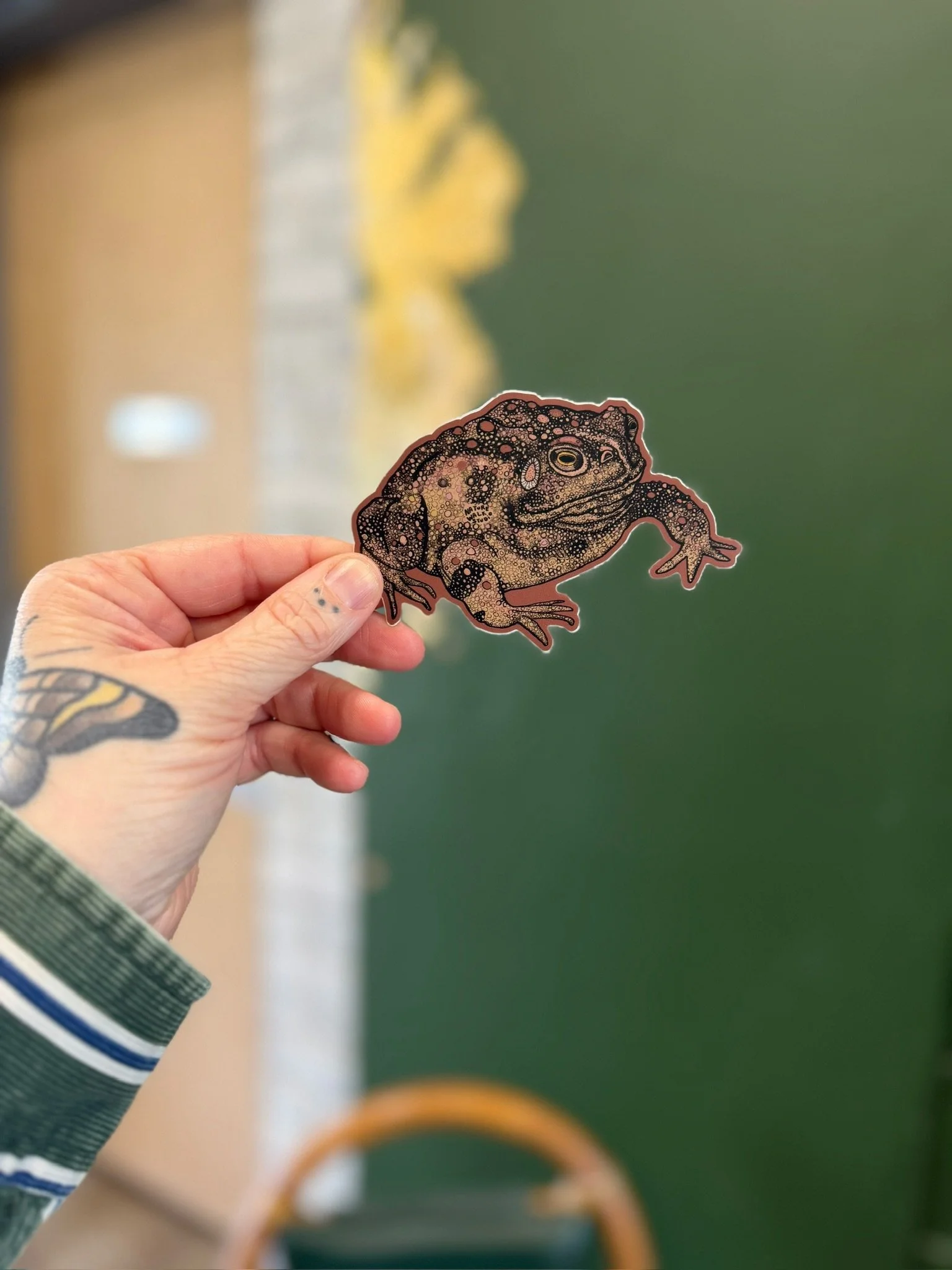 Small Toad Sticker