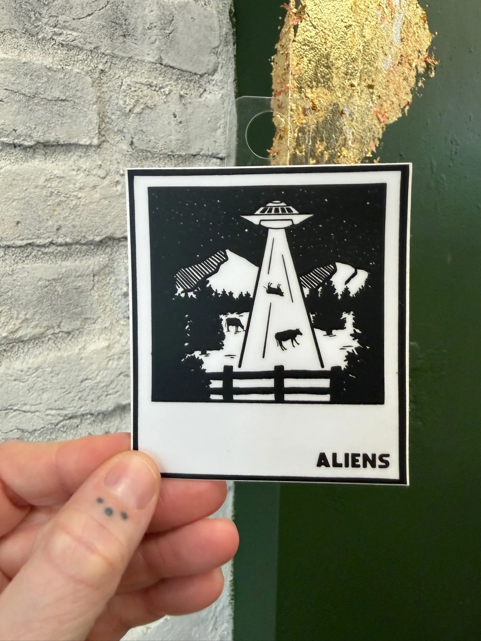 Aliens Sticker