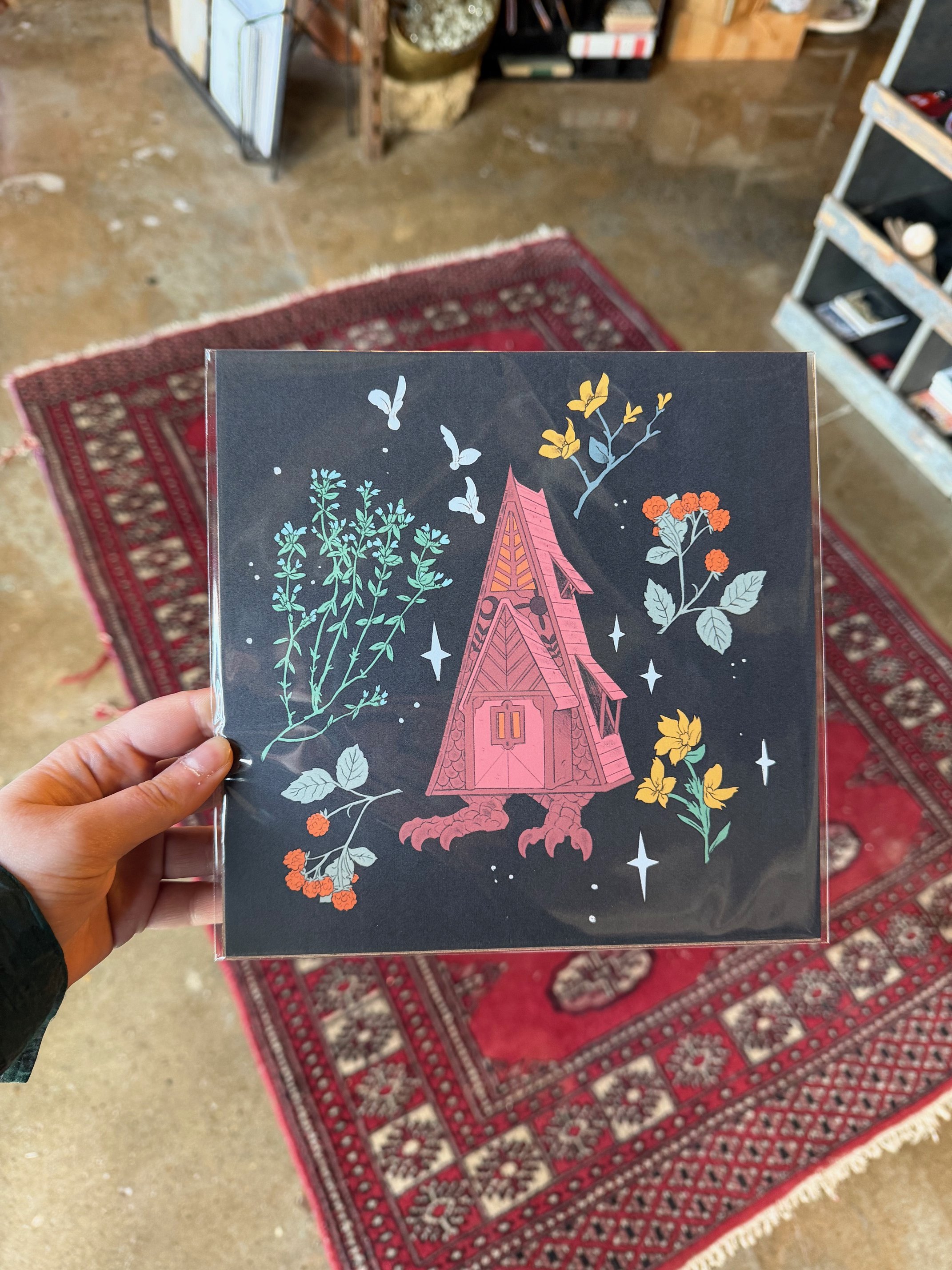 Baba Yaga Summer House Print
