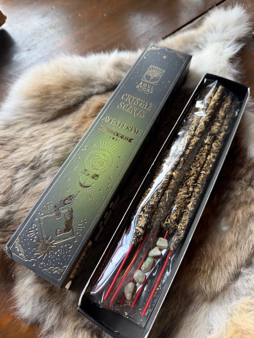 Aventurine Crystal Incense