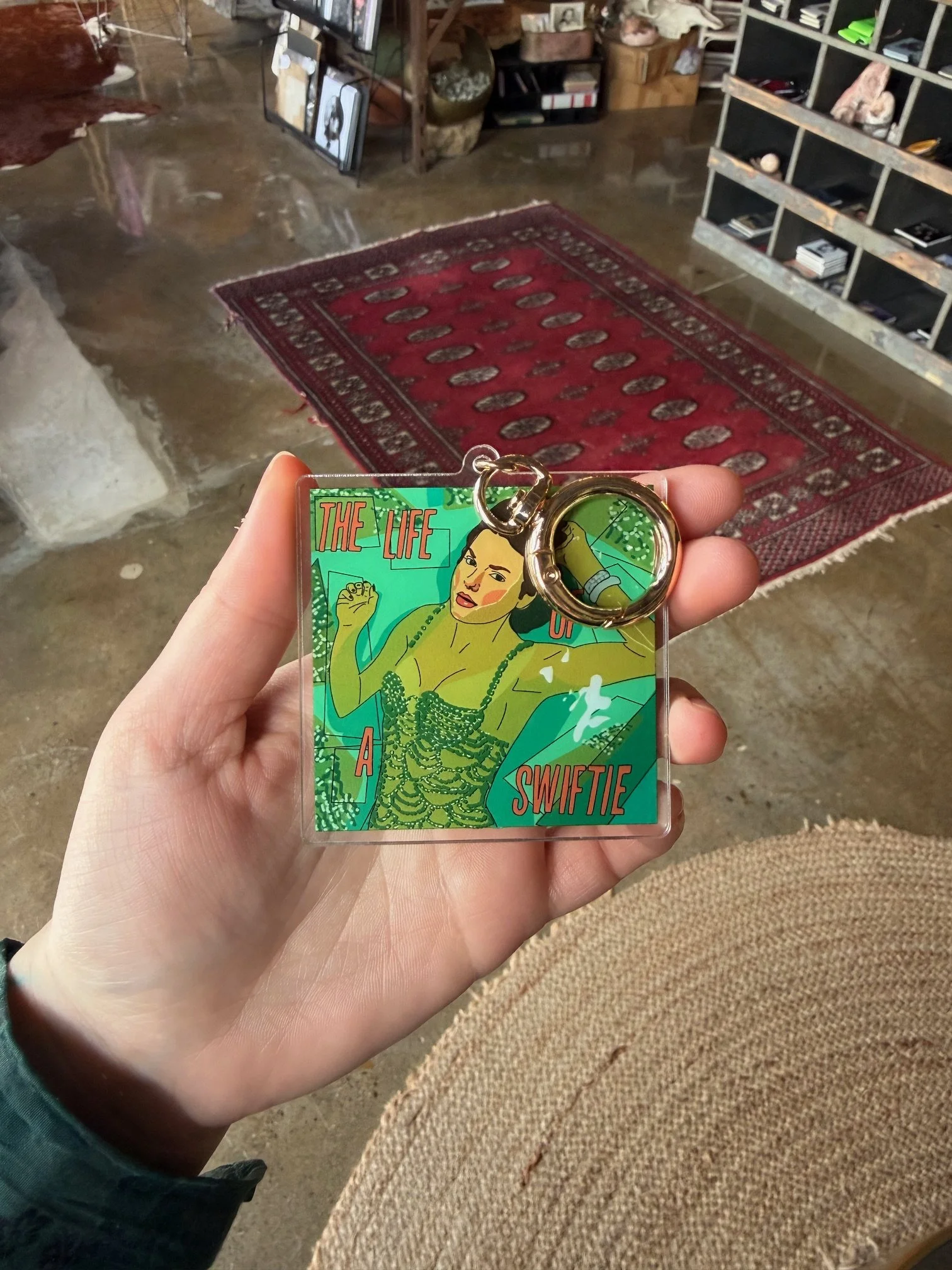 Life of a Swiftie Keychain