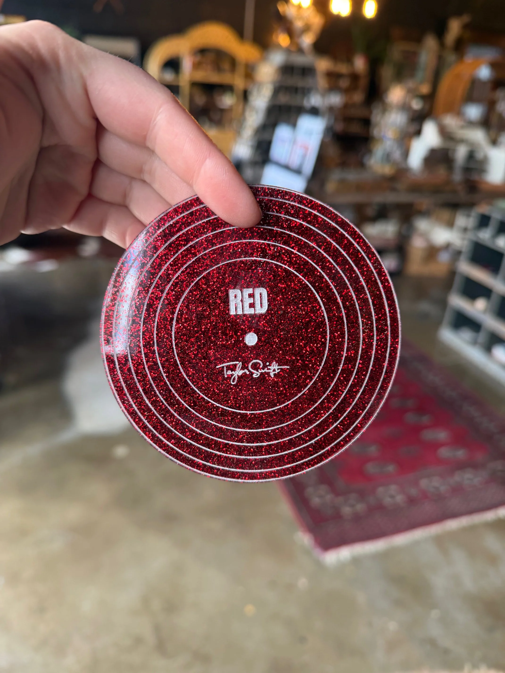 RED Swiftie Coaster