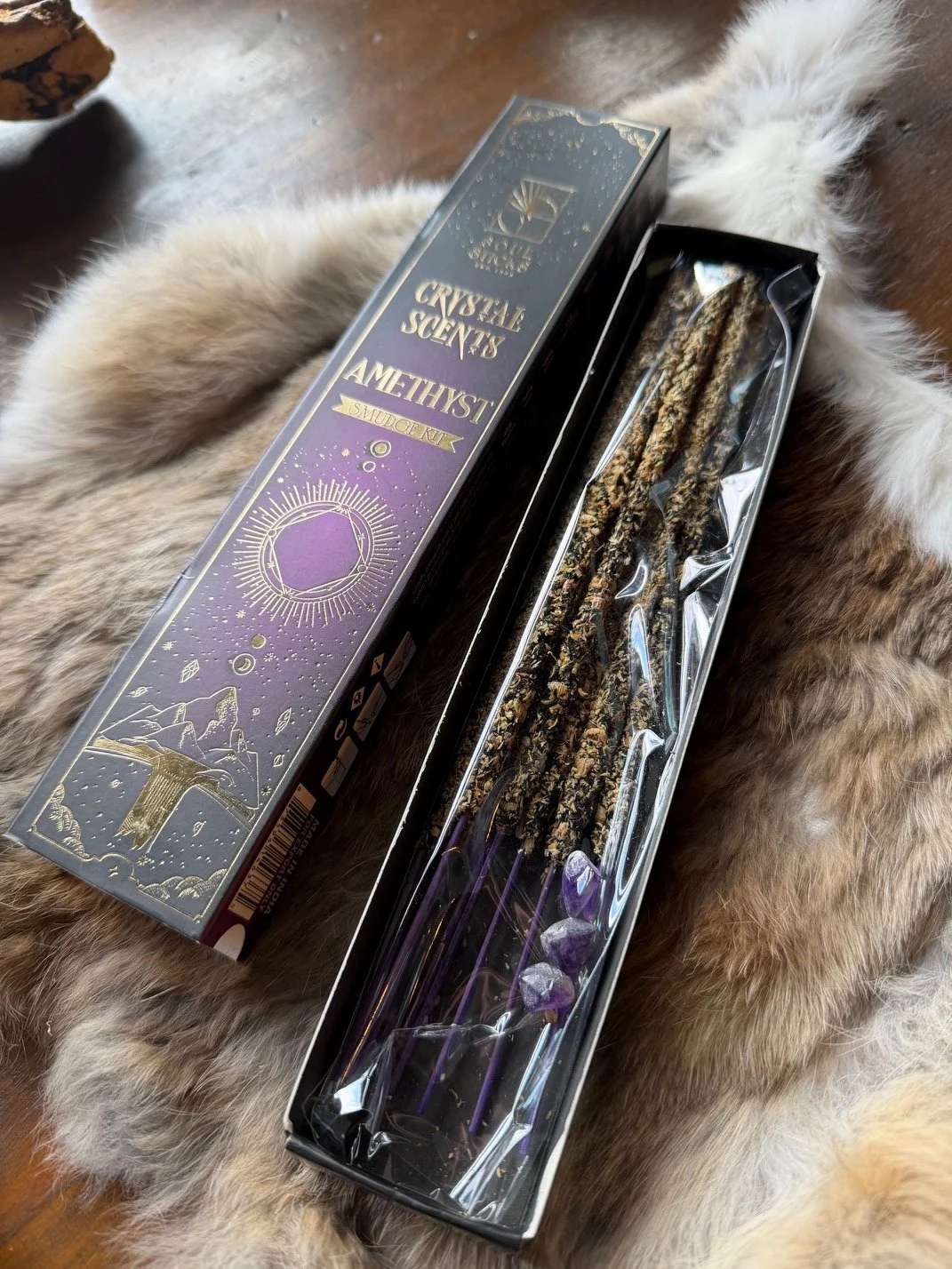 Amethyst Crystal Incense