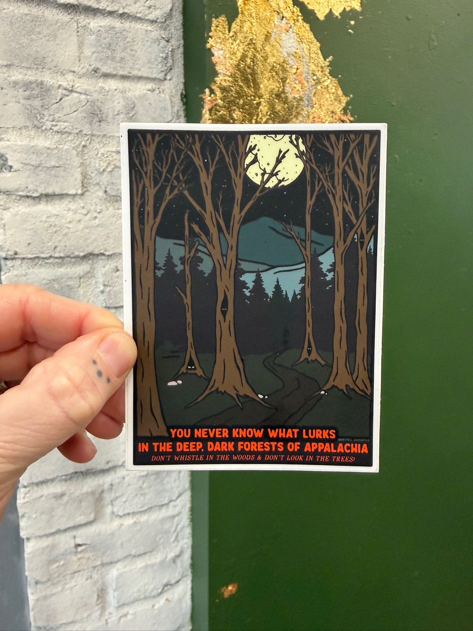 Dark Forests of Appalachia Sticker