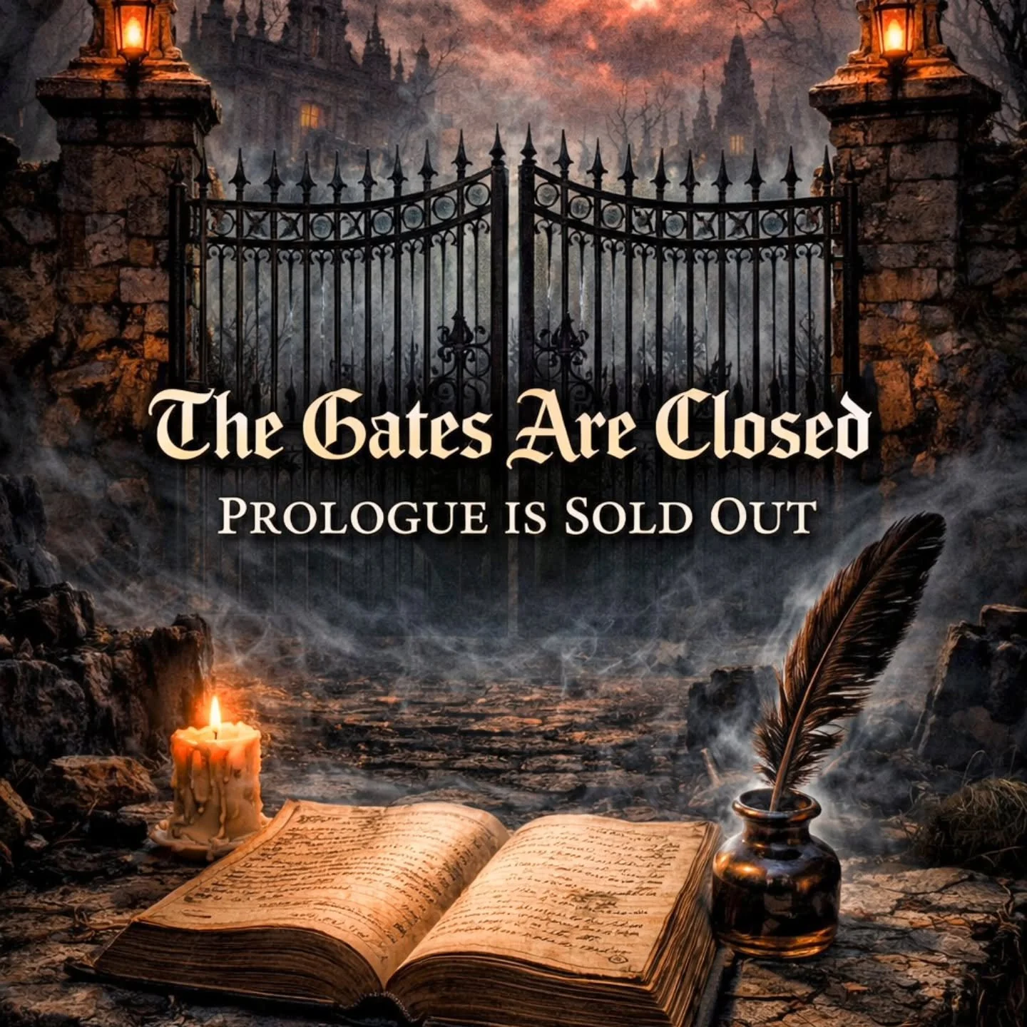 💀📜✒️Prologue is officially sold out! Thank you so much for the love and support 🙏. Moving forward we will be opening the gates up again for standard submissions in the next following weeks. We can't wait to share what we have in store for you. Cha