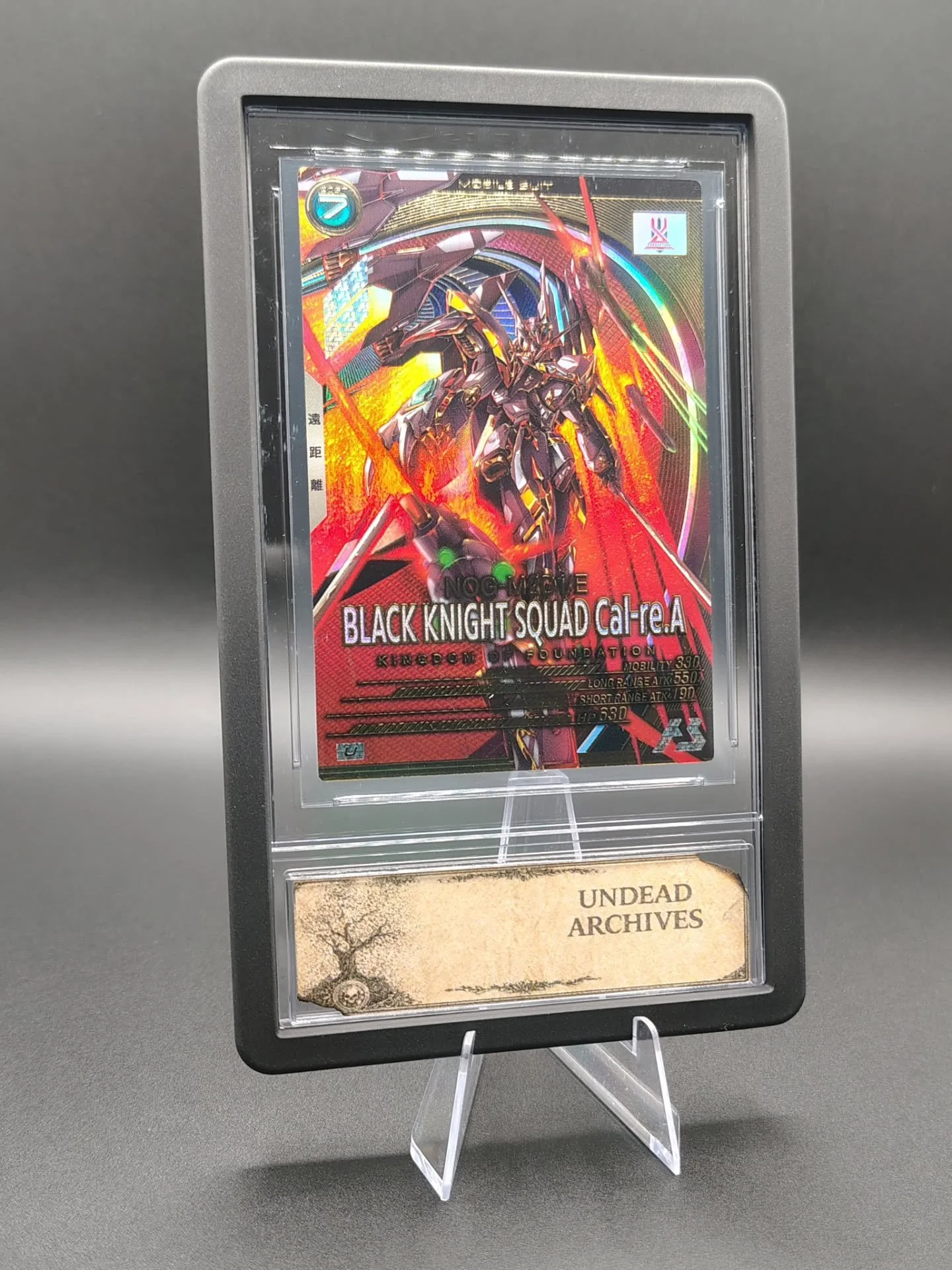 Black Knight Squad Cal-re.A 🩸

Gundam Arsenal Base 2025

Prologue 012/013

@tks_ninjamaster 🩸🩸🩸🥂

www.undeadarchives.com

Follow us here and on whatnot for future drops.

Whatnot 

@conjurrerripzzz 
@notenufspoons 

#undeadarchives #cult33 #gund