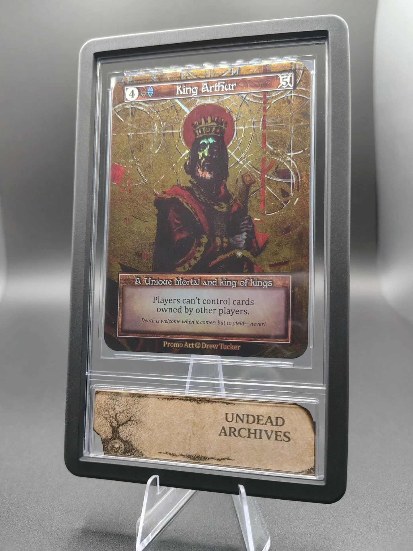 King Arthur 👑 

Sorcery: Contested Realms

Arthurian Legends 2025

Dust Reward Promo

Prologue 003/013

@dublin1701 thanks for your trust and support brother 🙏 

www.undeadarchives.com

Reach out to us on whatnot 
@conjurrerripzzz 
@notenufspoons 
