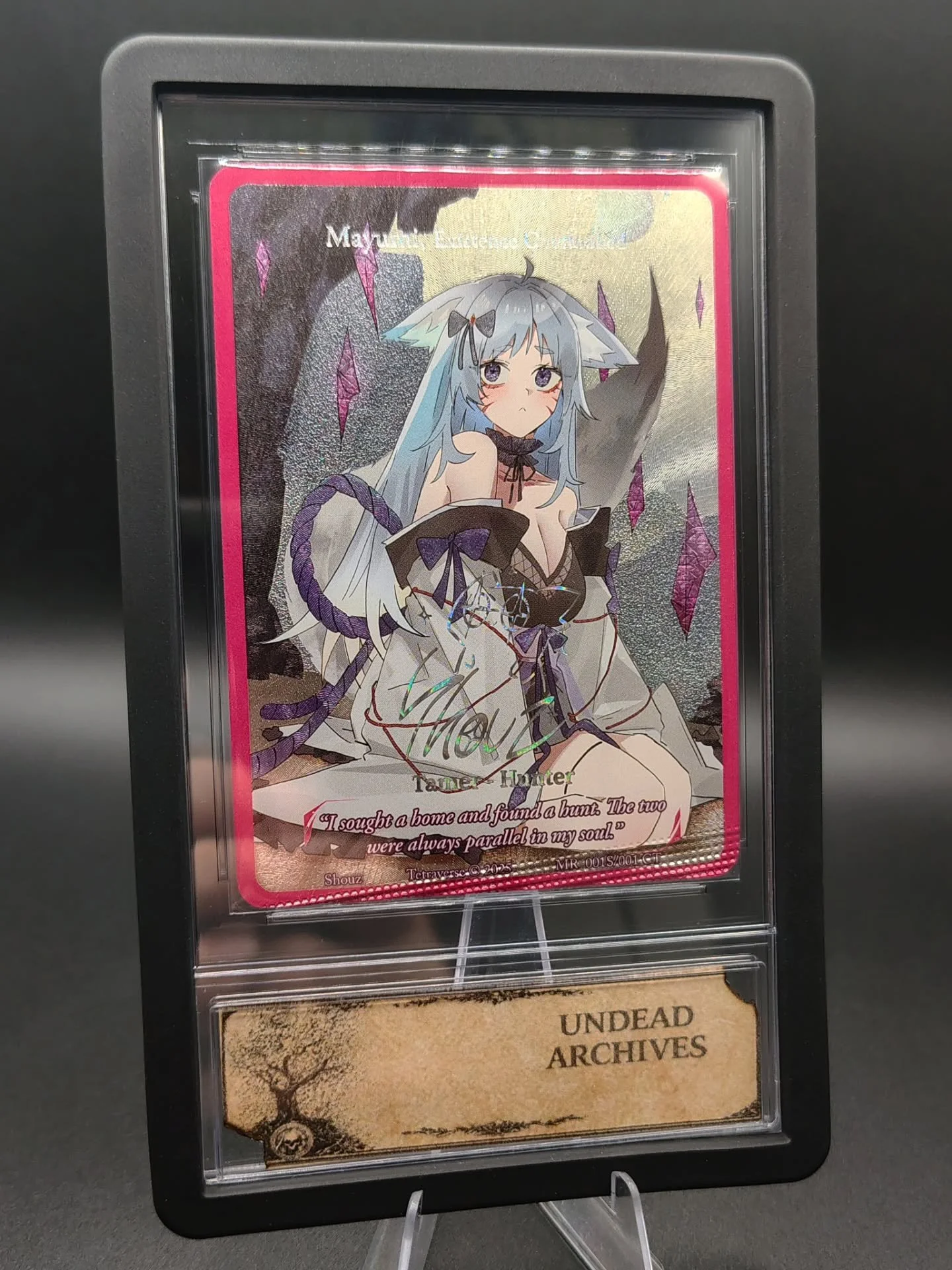 Mayumi, Existence Overlooked

@tetraversetcg 

Melding Of Realms

Case Topper Error!

Pop 64

@american_texan thank you 🙏 

Follow our journey on whatnot
@conjurrerripzzz 
@notenufspoons 

#tetraversetcg #waifu #archive #meldingofrealms #casetopper