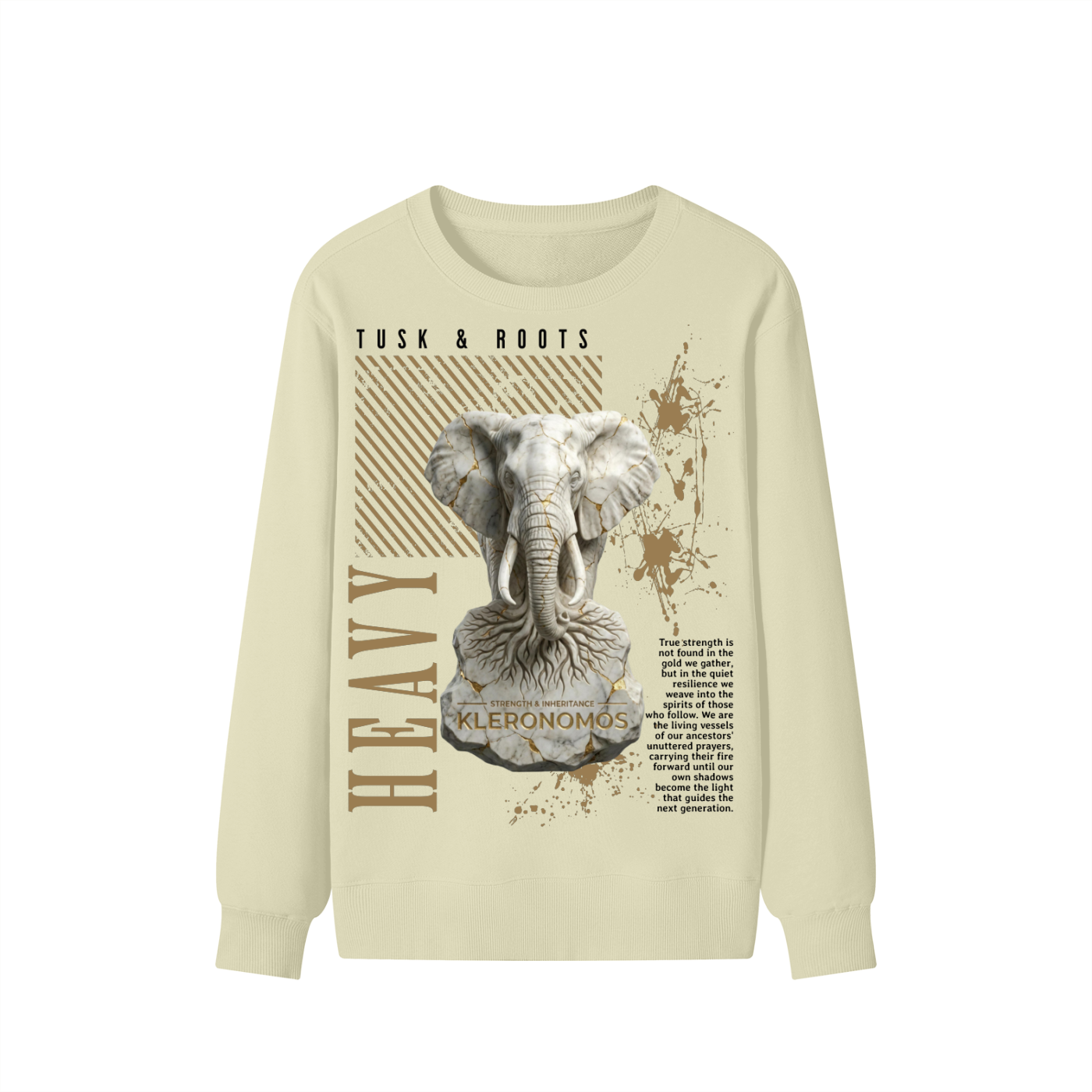 Tusk & Roots Classic Unisex Cotton Sweatshirt