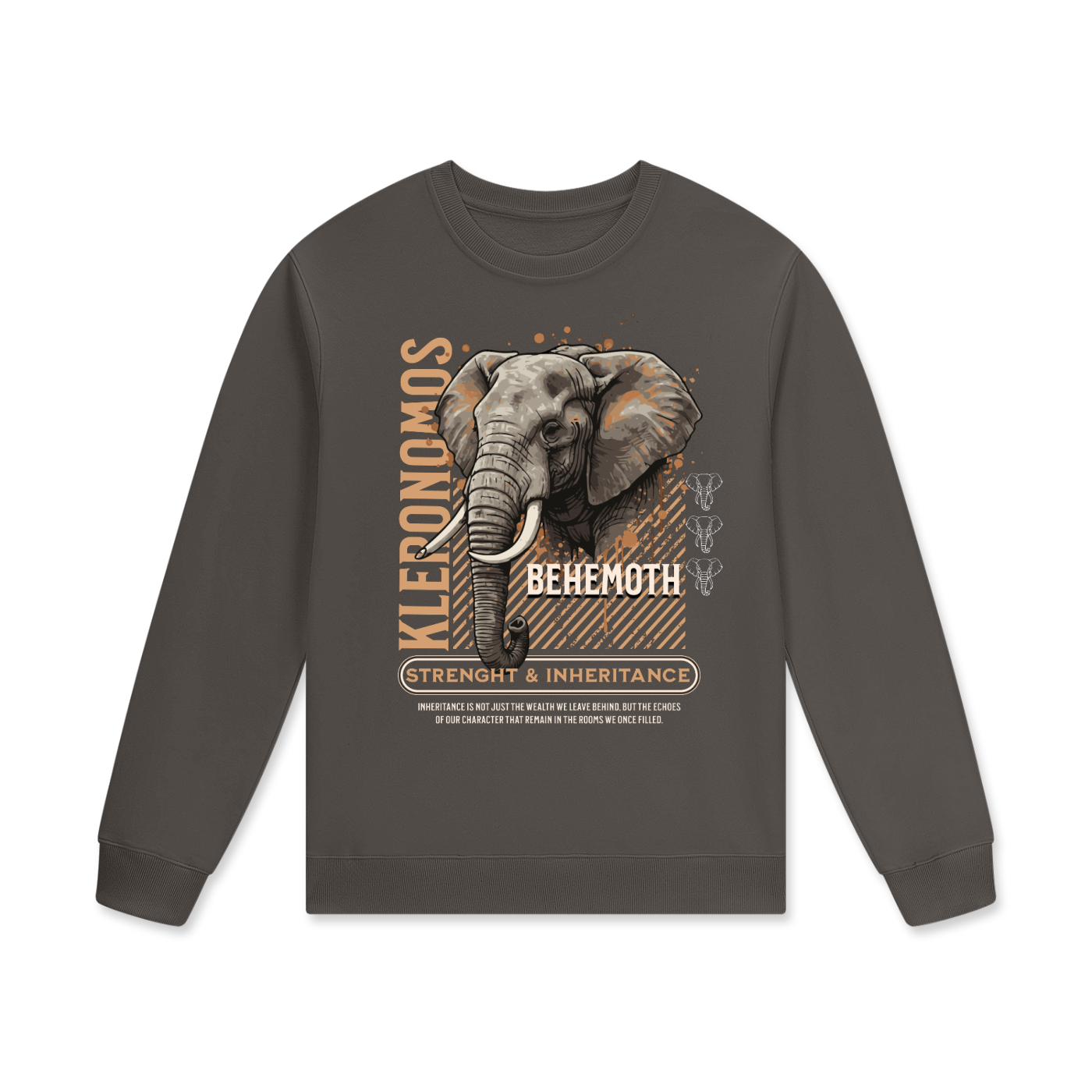 Behemoth Streetwear Unisex Cotton Pullover
