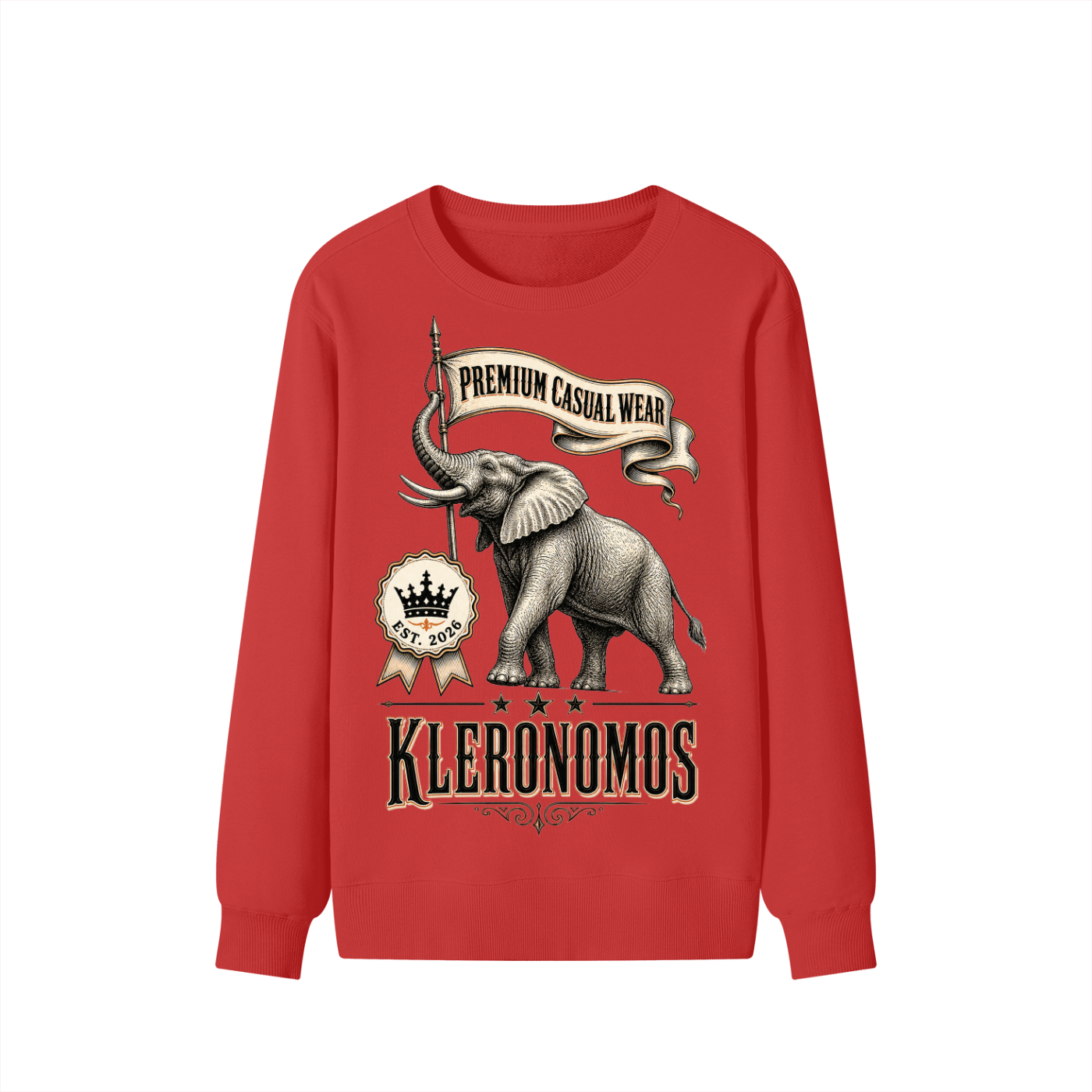 Beast and Banner - Classic Unisex Cotton Sweatshirt