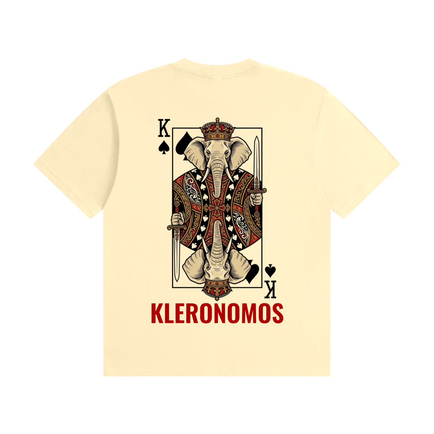 King of Spades Unisex Seamless Cotton T-Shirt