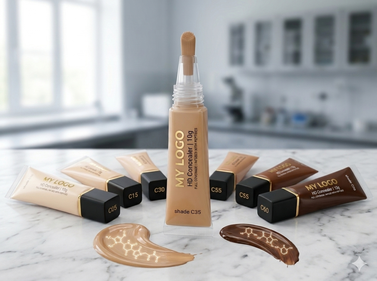HD Concealer: 10g Precision Flexible Tube