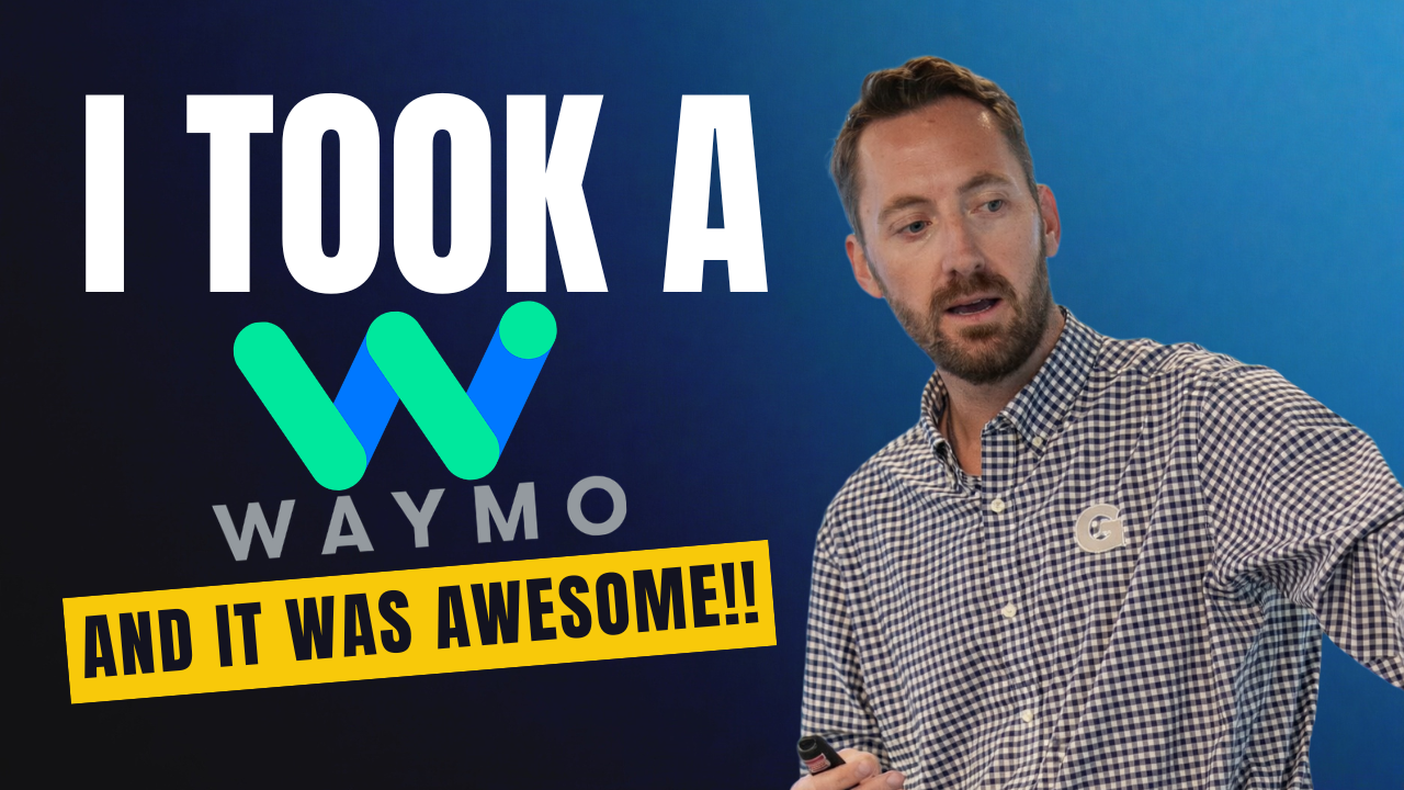 I Took a Waymo for the First Time and It Was Awesome.