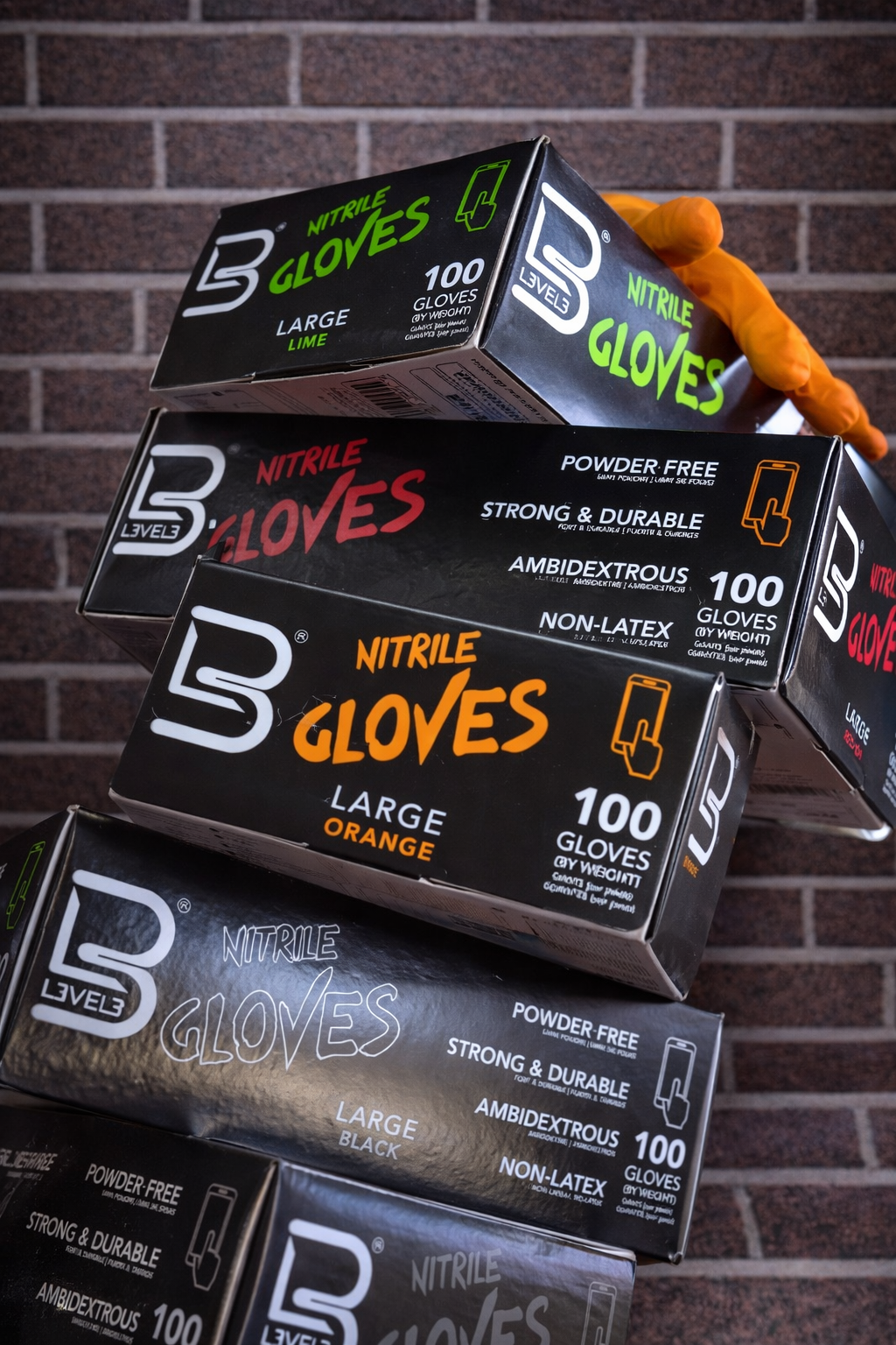 L3vel 3 Professional Nitrile Gloves