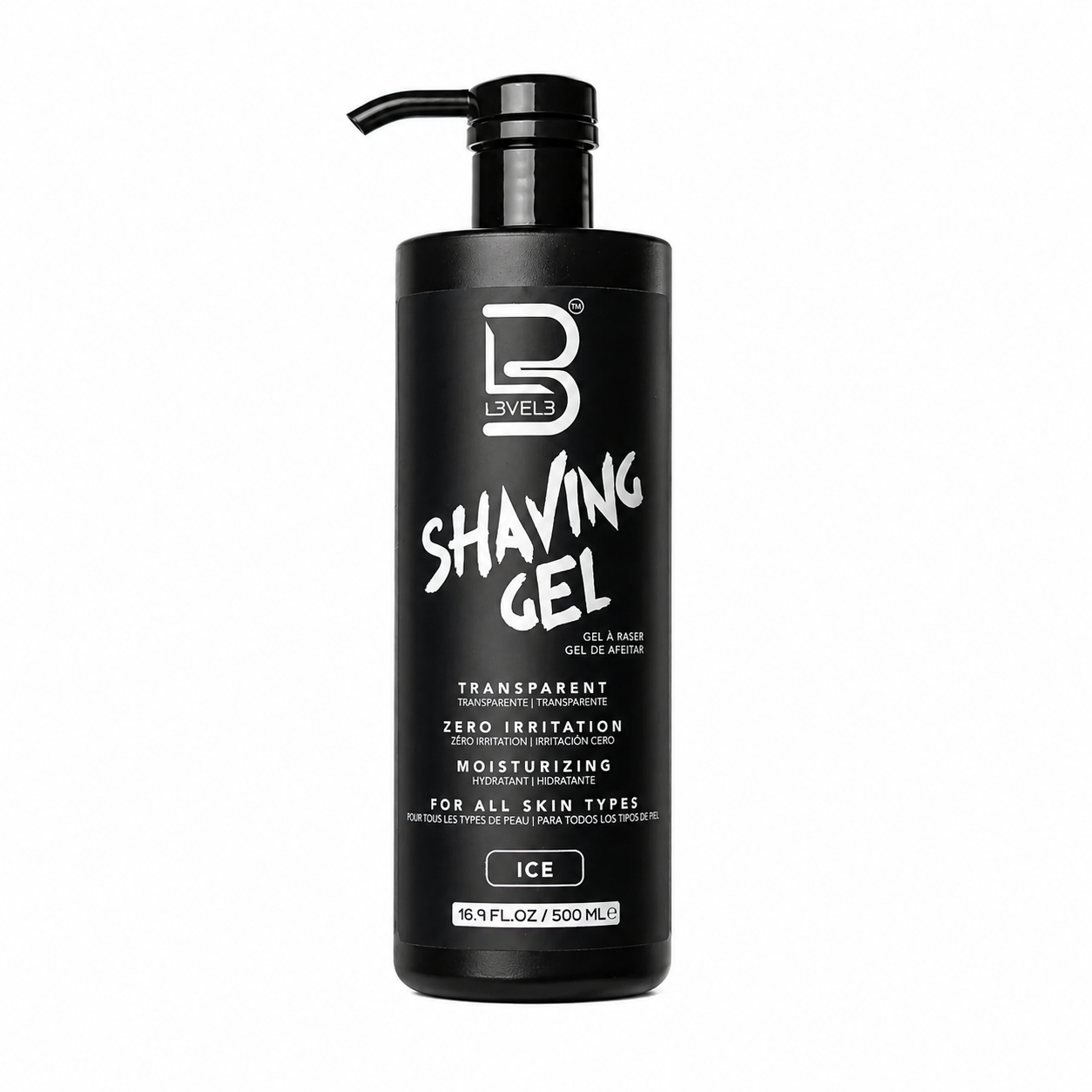 L3vel3 Transparent Shaving Gel