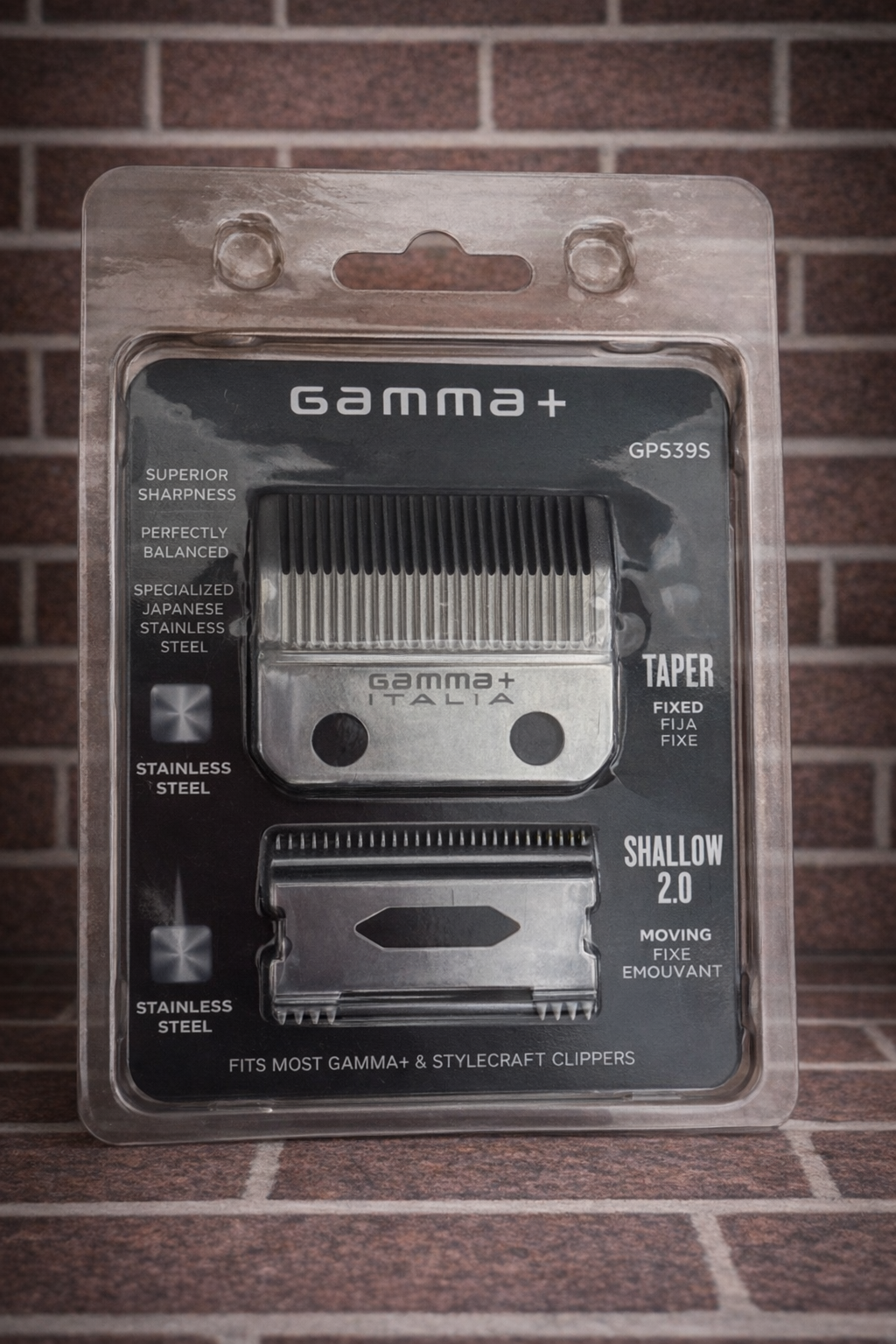 Gamma Tapper Clipper Blade 2.0 Cutter Set