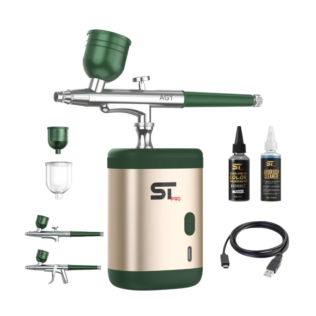 Supreme Trimmer Color Enhancement Airbrush Compressor Kit (AG1)