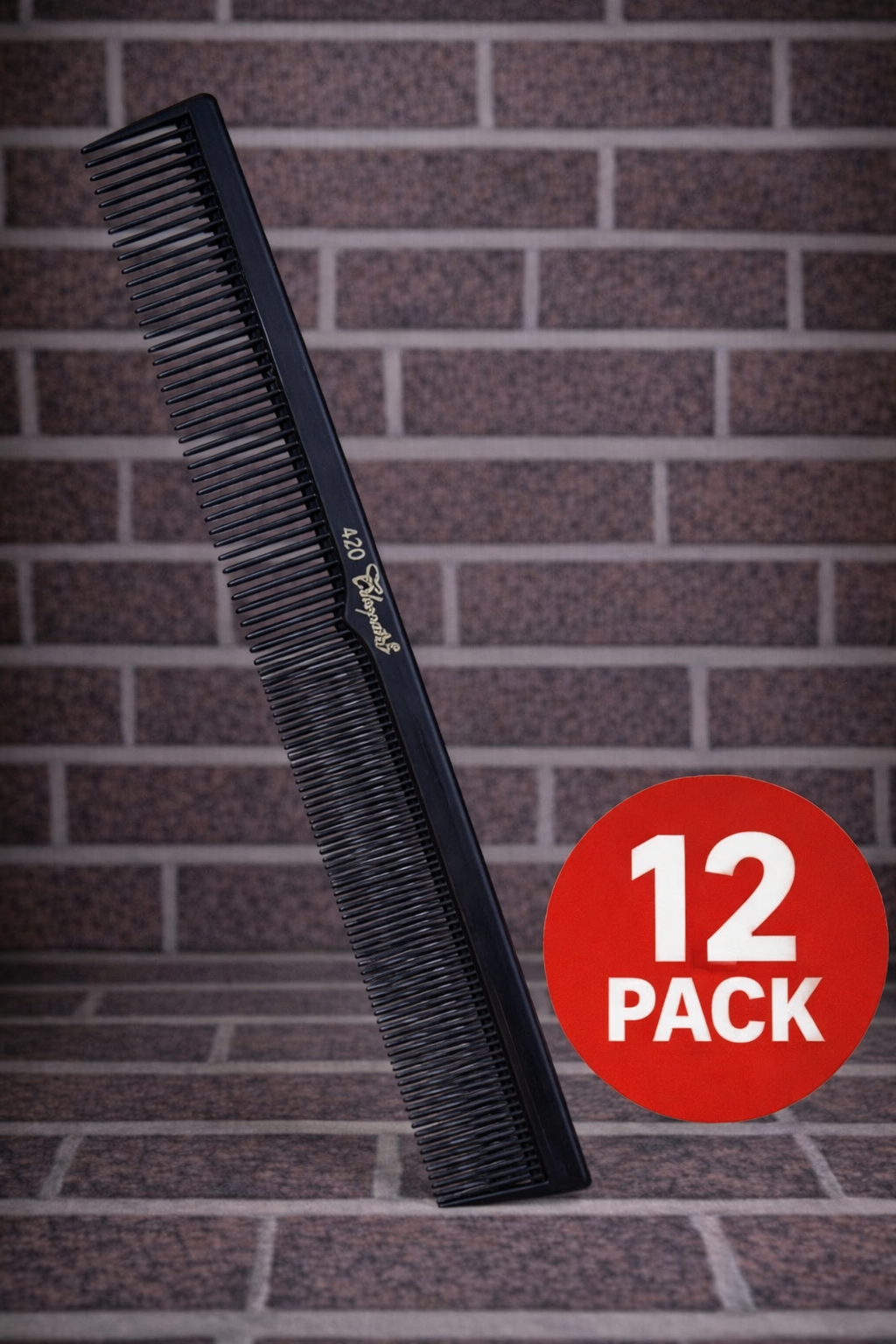 Krest Cleopatera 420 Flat Back Barber Comb