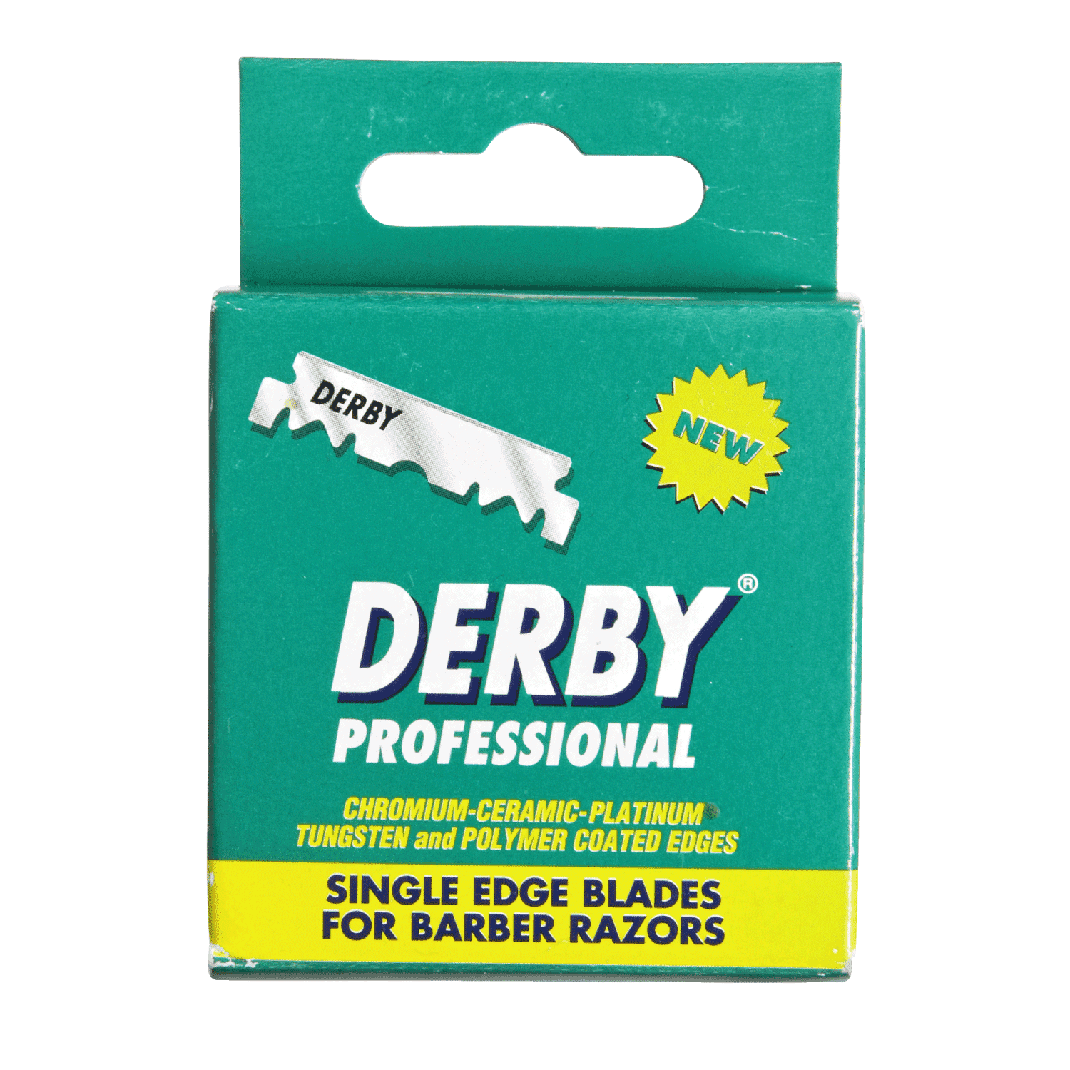 Derby Professional Single Edge Razor Blades 100 Count
