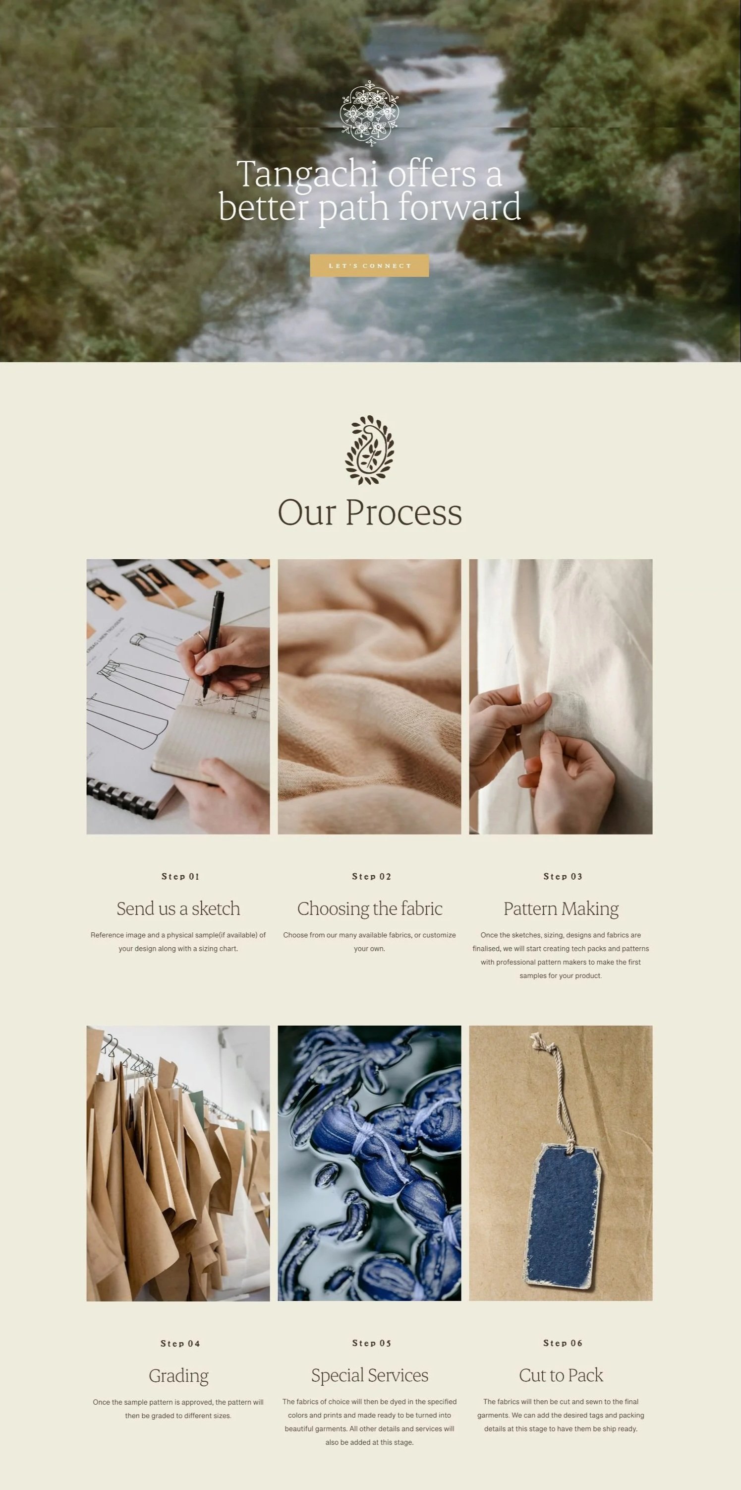  03.4  
Curated and tasteful stock photography & video add to immersive visual storytelling throughout