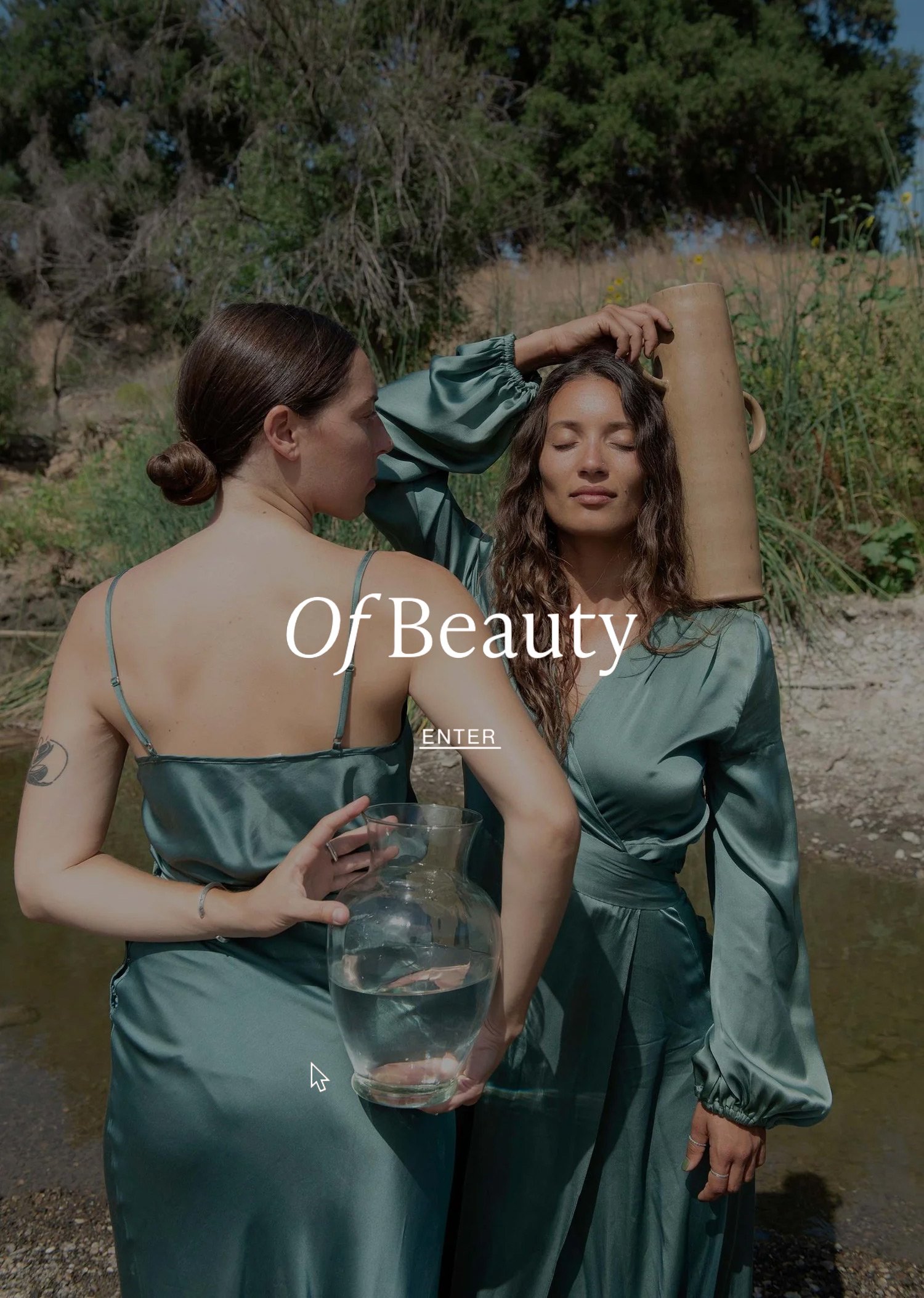 Of Beauty (websitedesign)