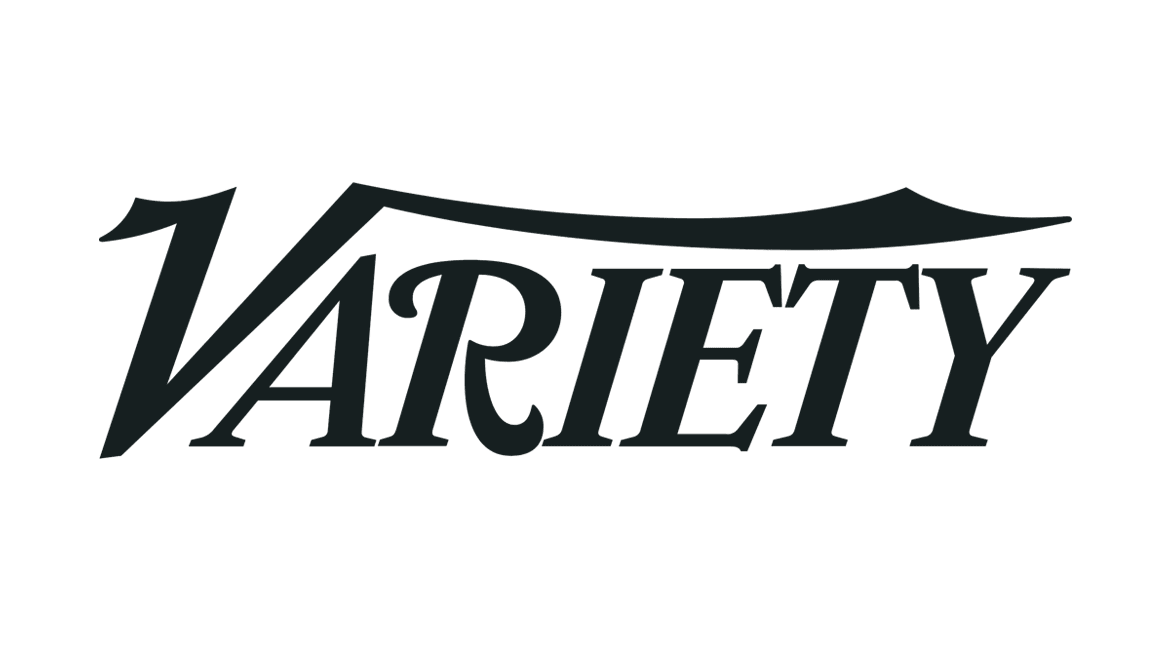 The black 'Variety' logo with stylized text and an underline.