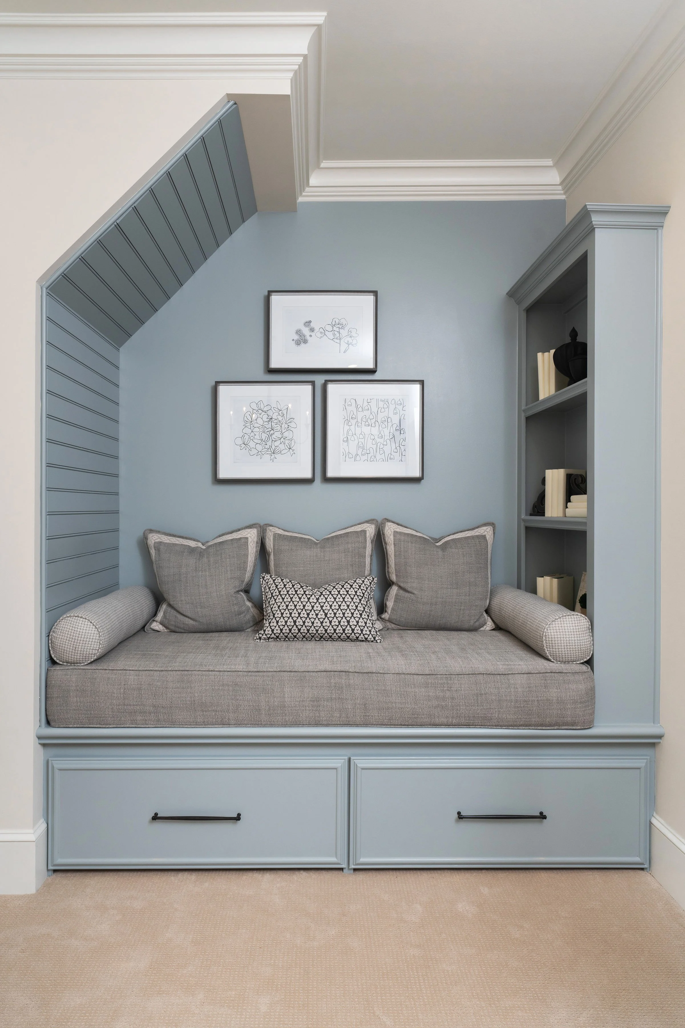 Built in trundle bed design by Interior Styles, interior design in North Georgia.