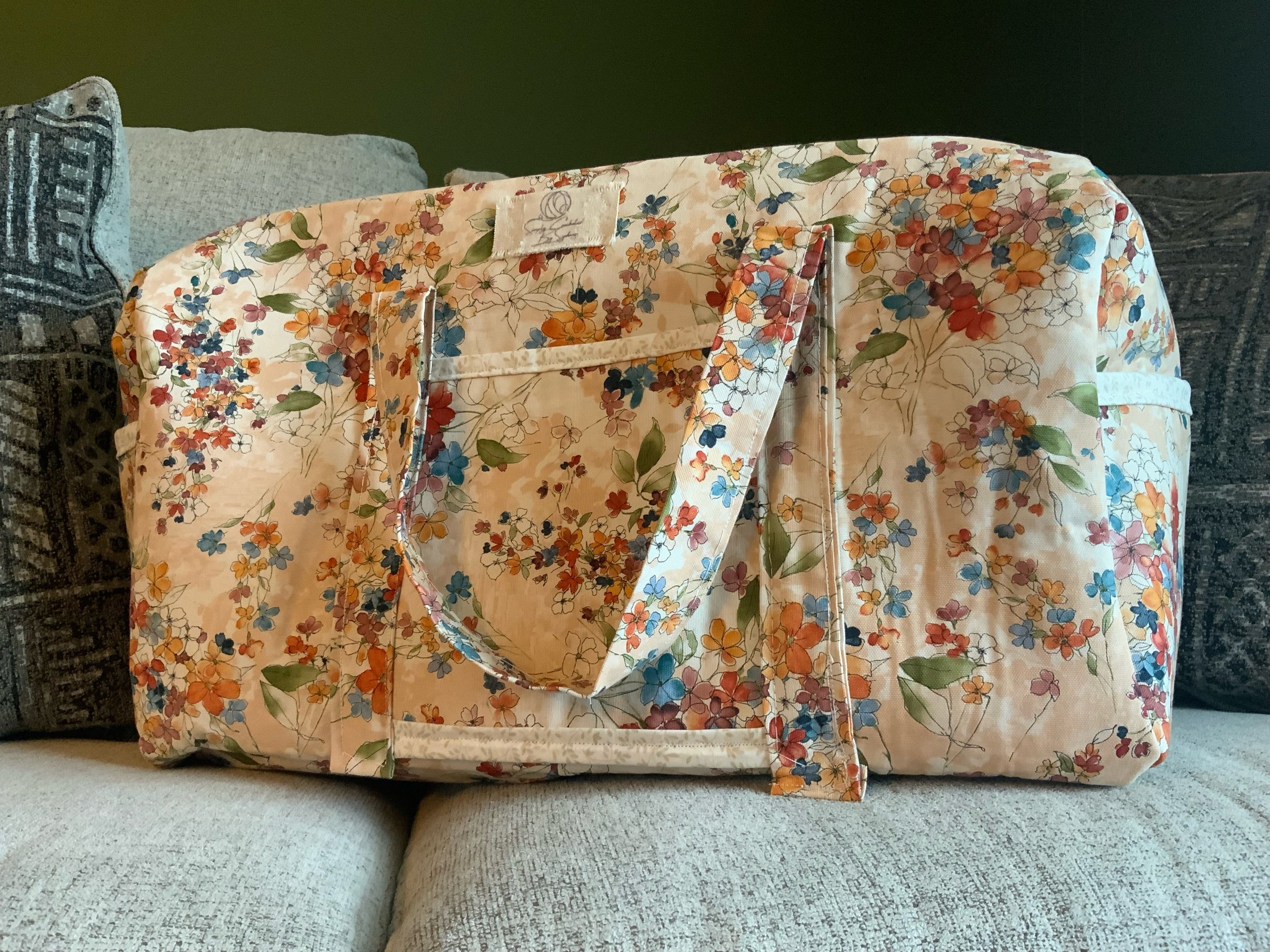 Spring Floral Duffel Bag