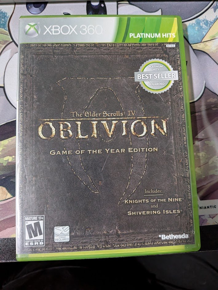 elder scrolls iv oblivion game of the year edition