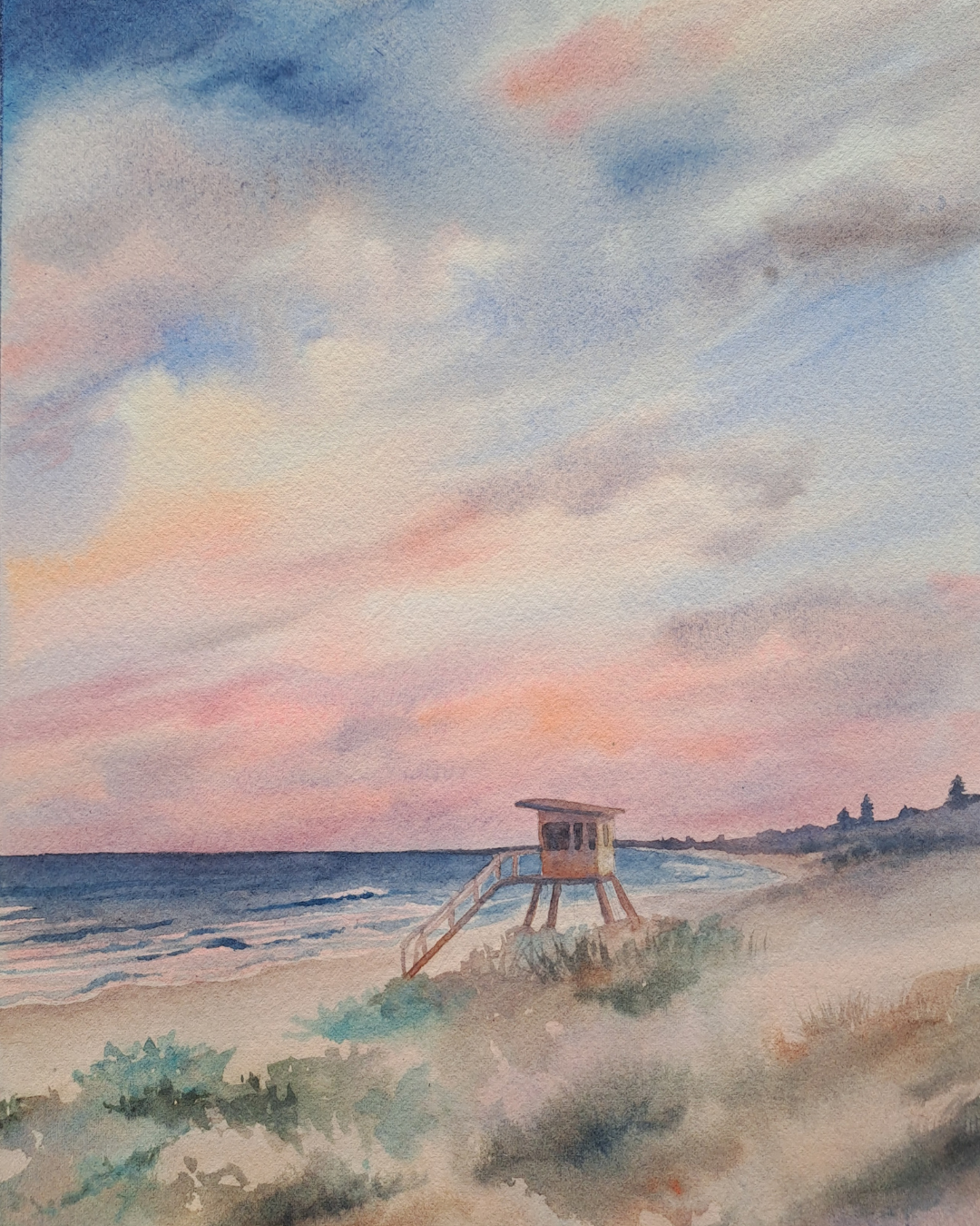 Morning Light Scarborough Beach Painting Cropped.png