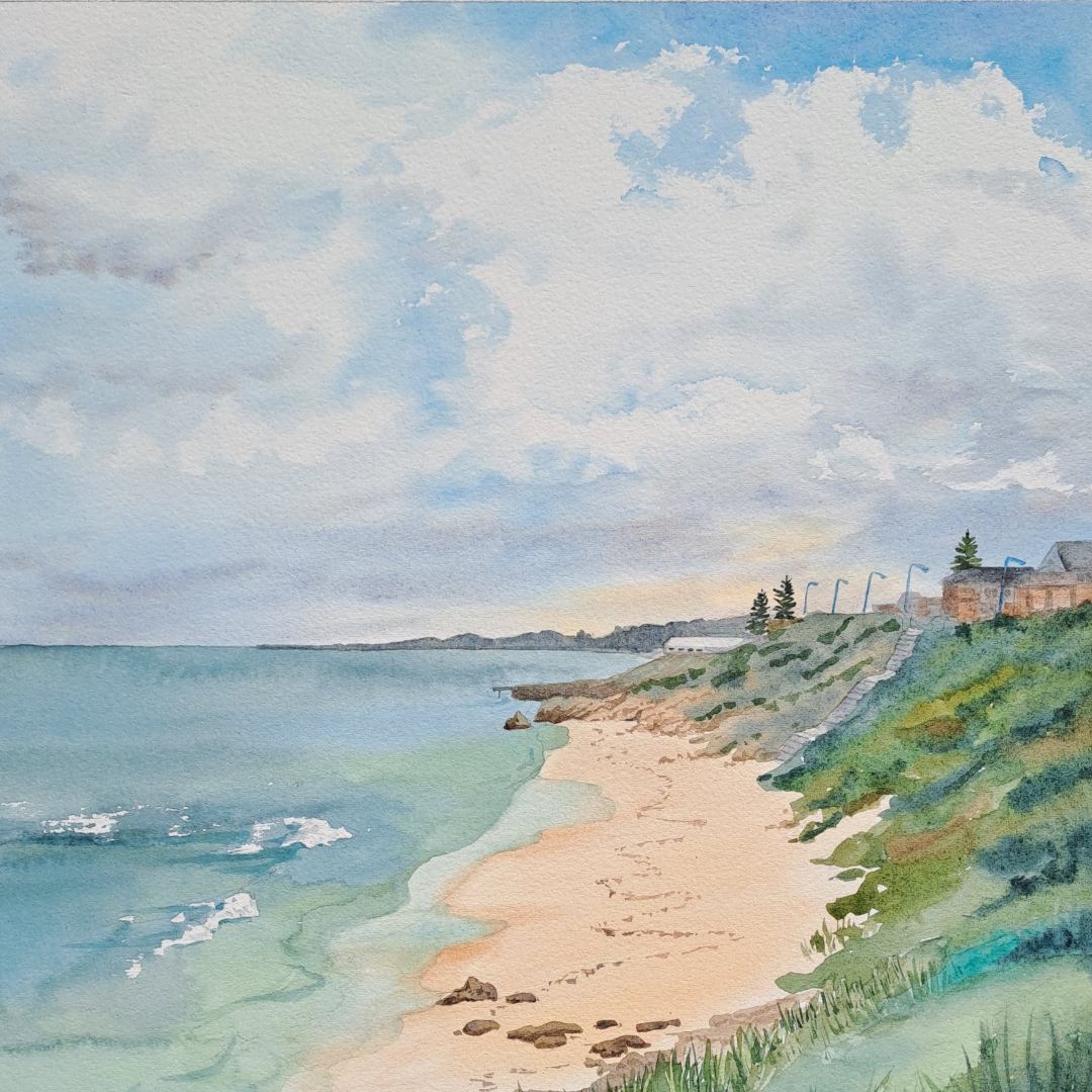 Sky at North Beach Painting Perth.png