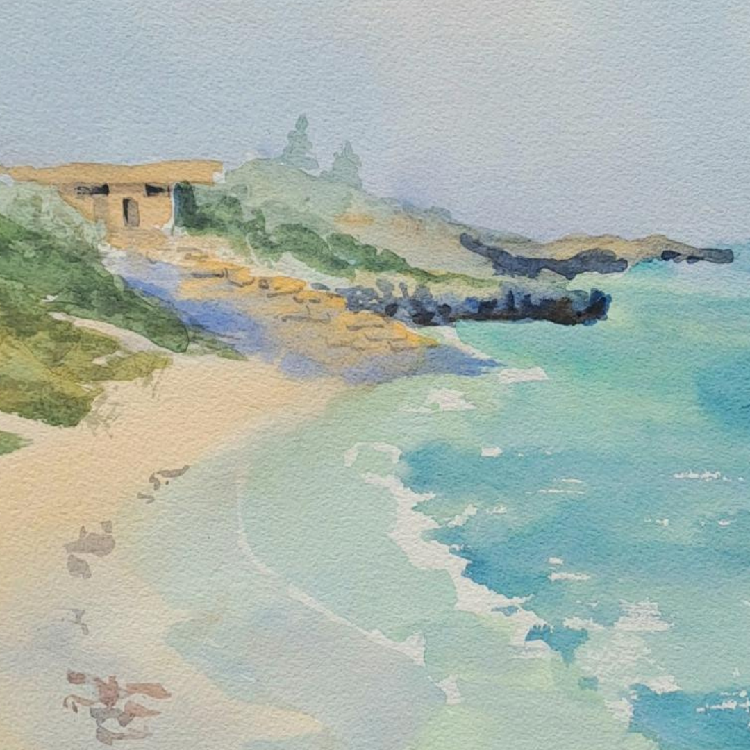 Plein Air Mettams Pool Perth.png