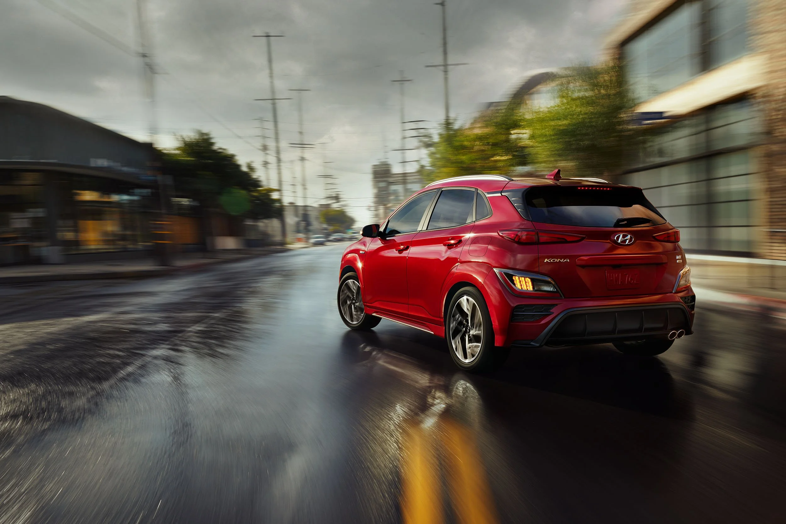 Hyundai Kona Ice, N-Line and EV Reveal Photography.