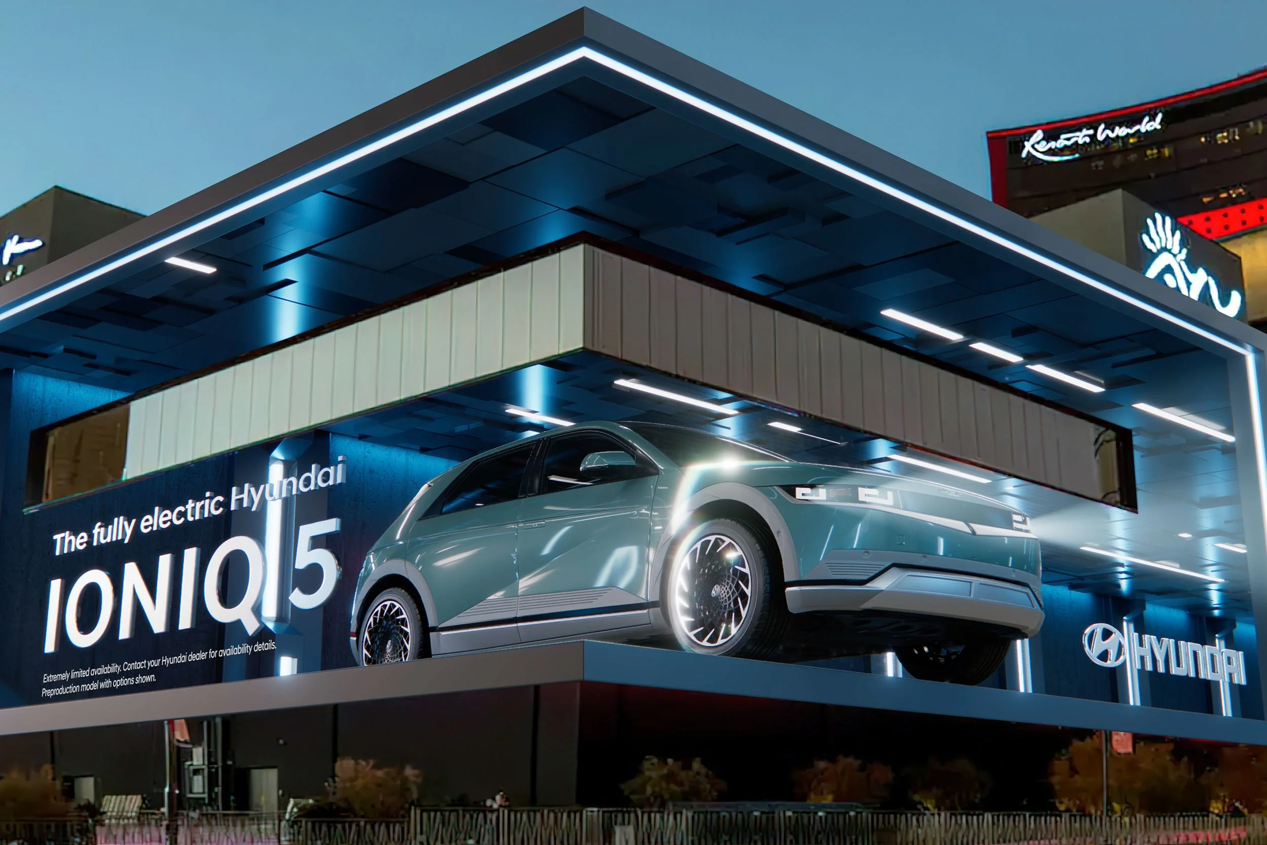 Hyundai IONIQ 5 and IONIQ 6 Anamorphic Installations