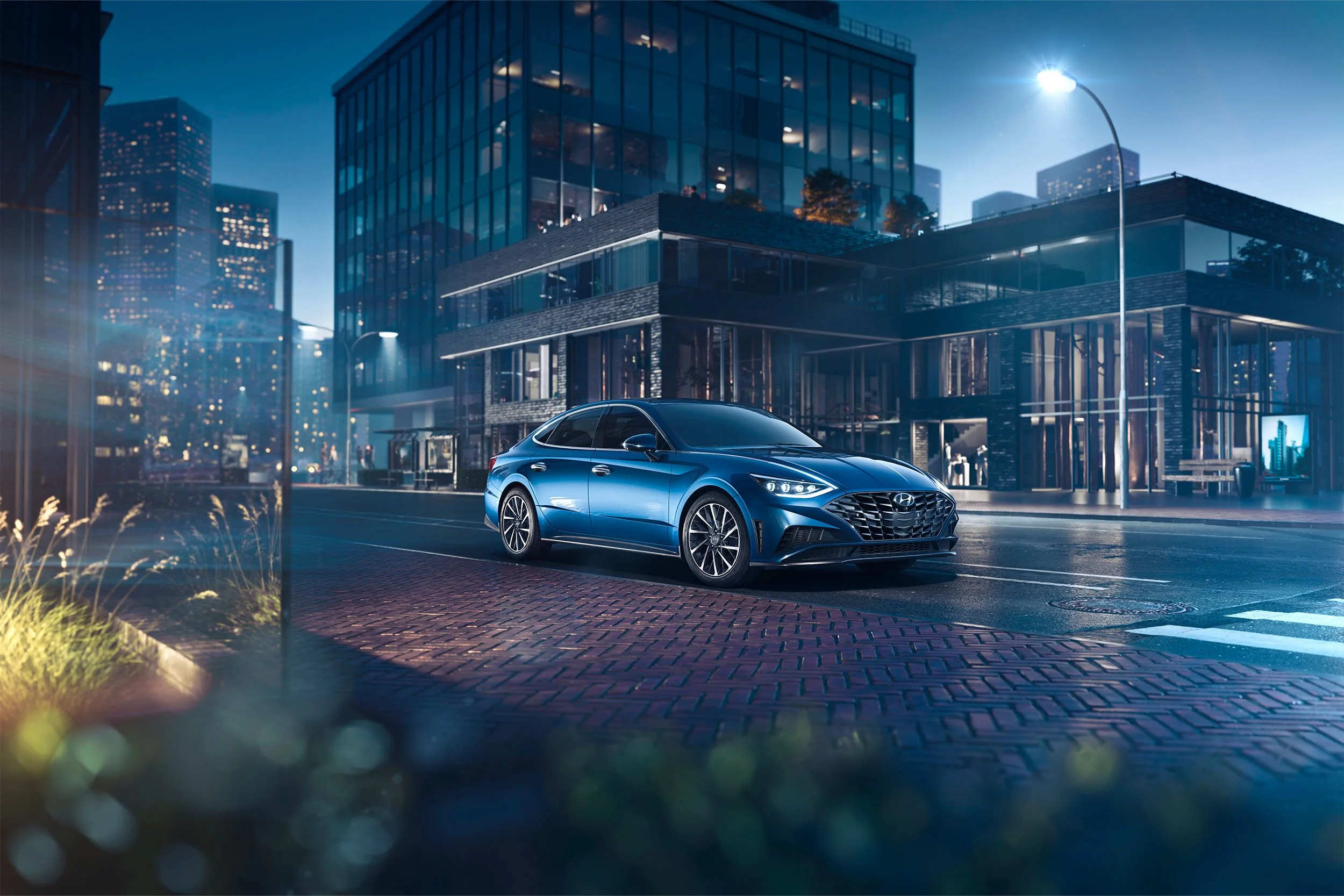 Hyundai Sonata Reveal CG Photography and Video. 100% CG.