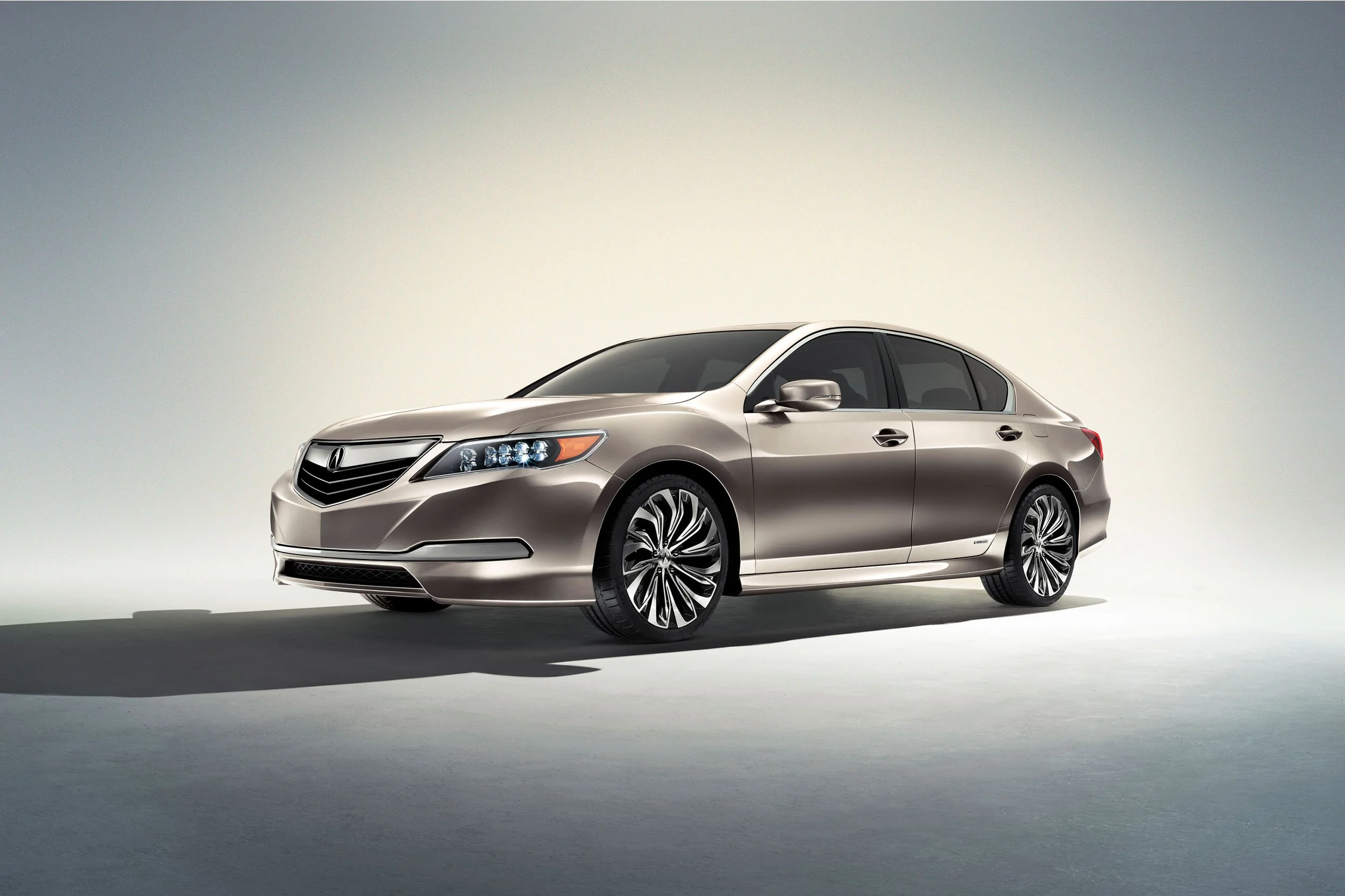 Acura RLX Studio Photography.