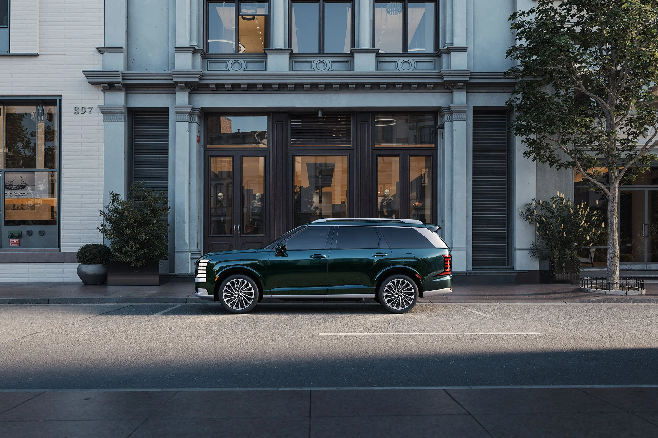 Hyundai Palisade CG Photography. 100% CG.