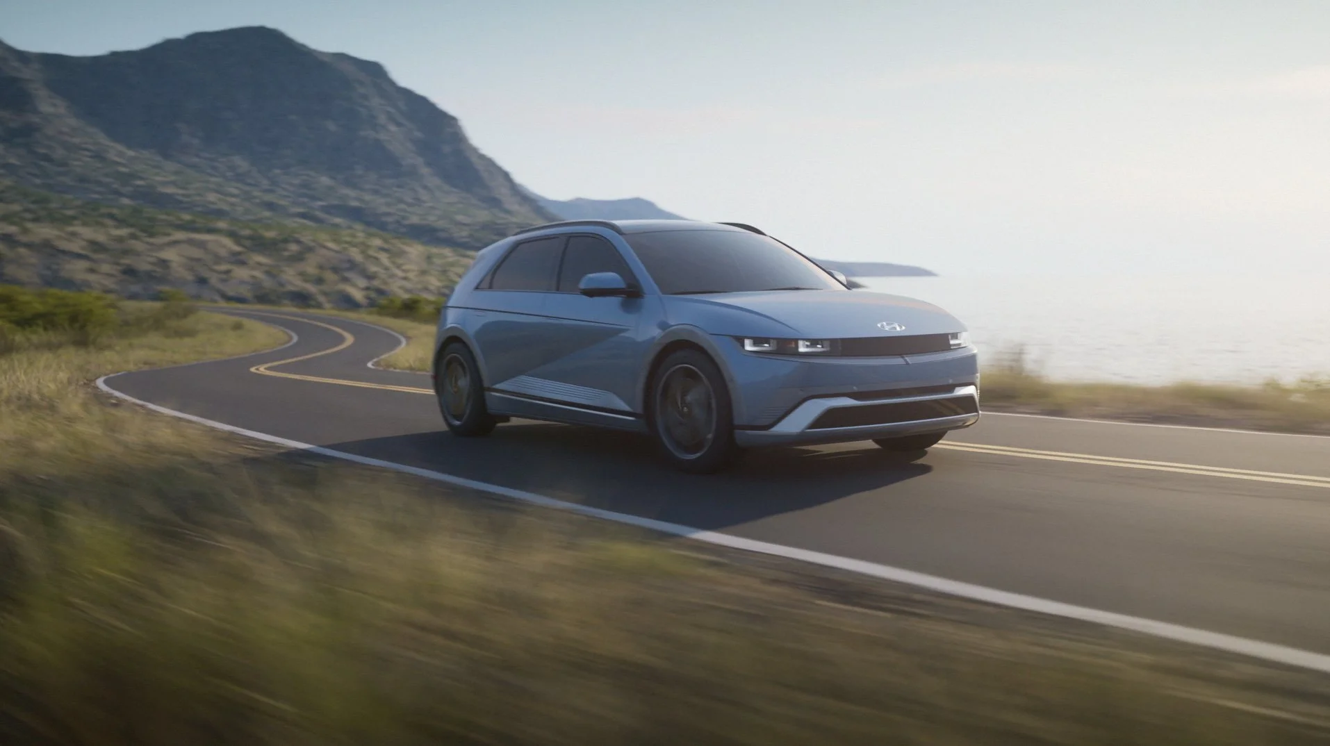 Hyundai Running Footage. 100% CG.